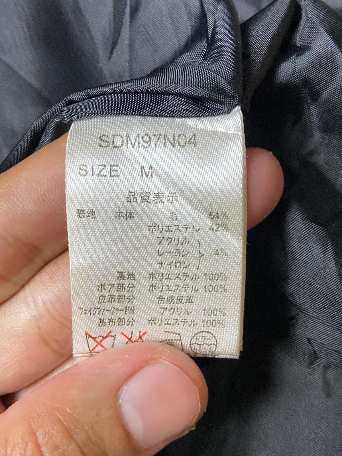 Japanese Brand × Vintage × semanticdesign Semantic Design Wool Duffle Coat with Pockets (120) Size US M / EU 48-50 / 2 - 11 Thumbnail