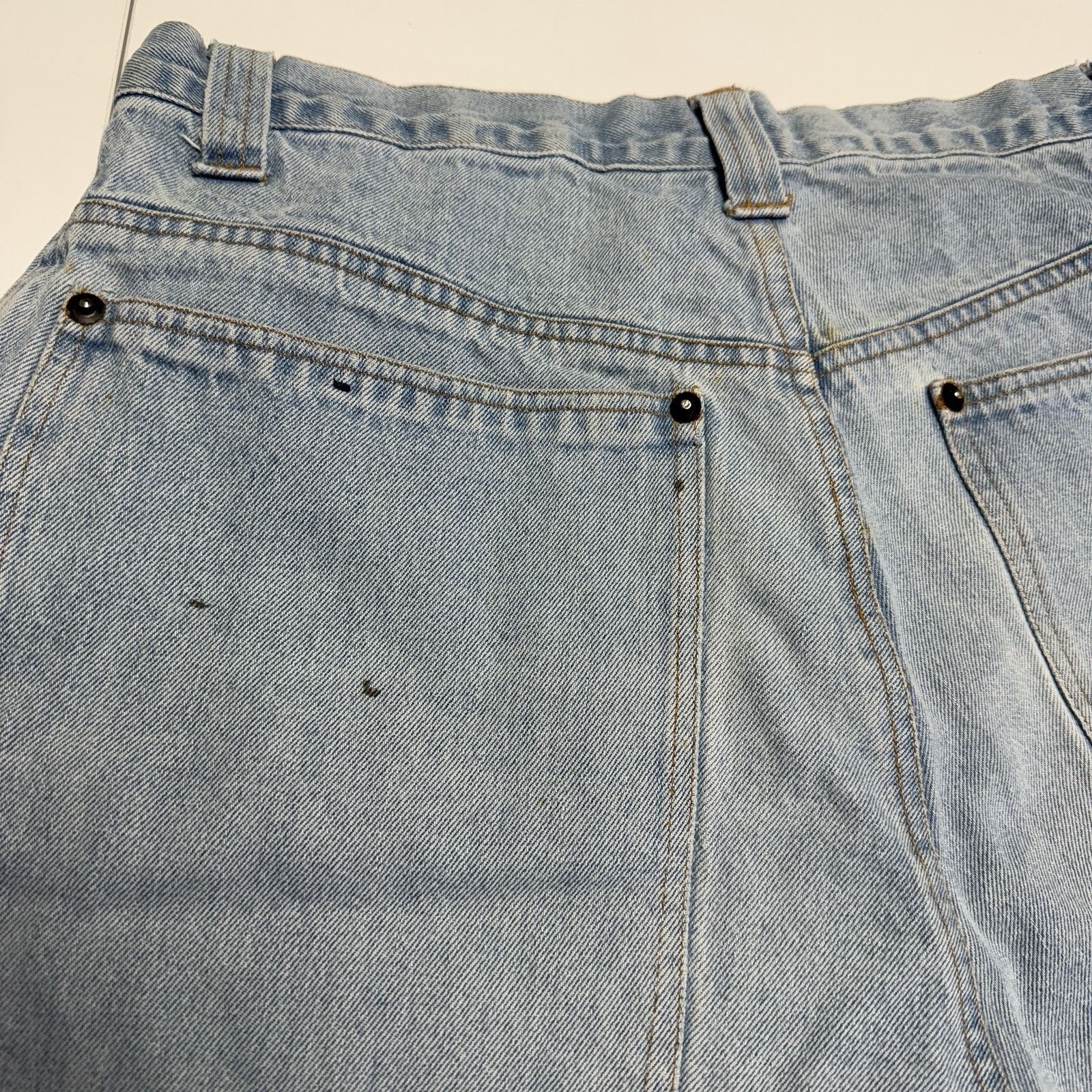 Vintage Vintage Hot Chili Blues Baggy Denim Shorts Size 36 (34x13) 9 Size US 36 / EU 52 - 9 Thumbnail