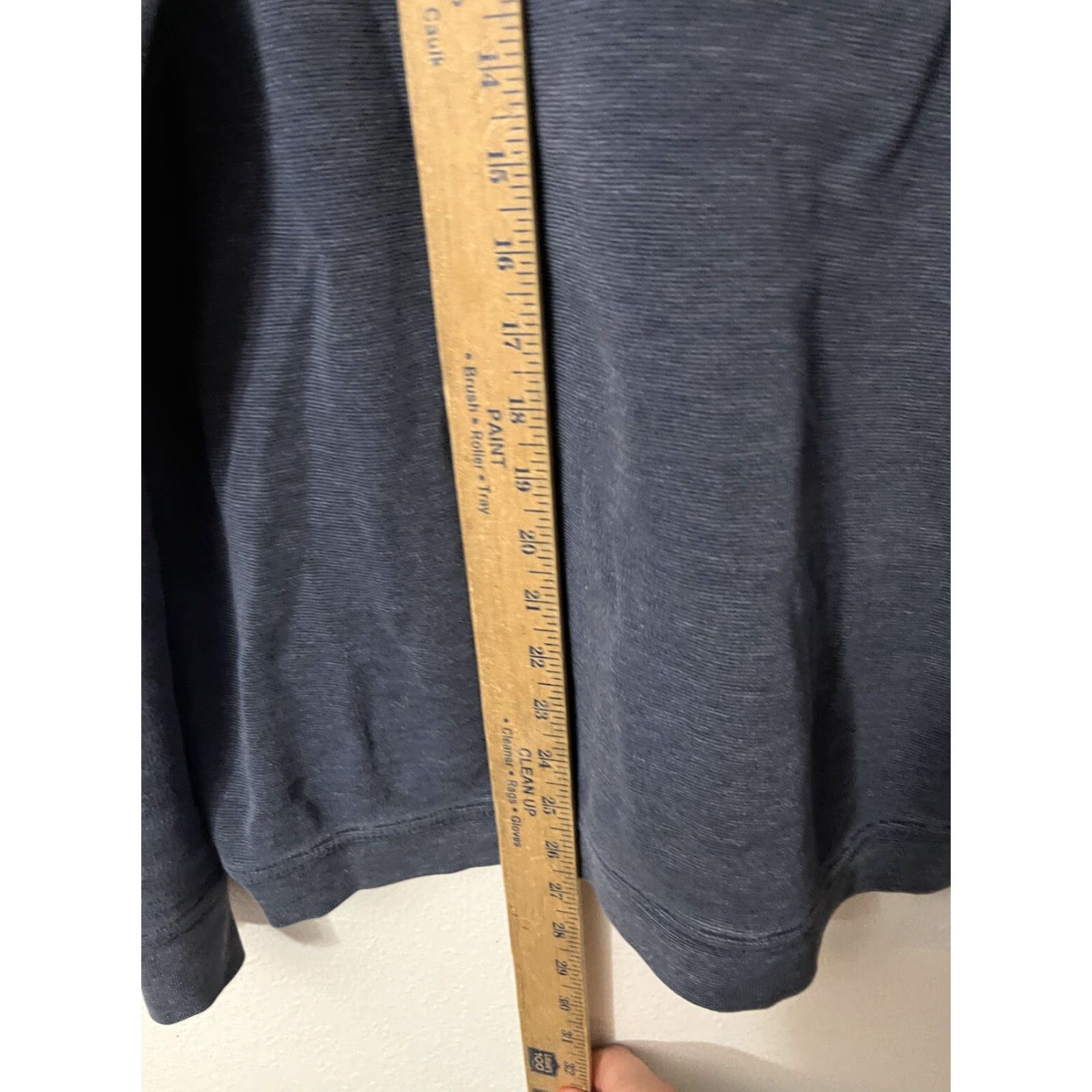 Perry Ellis Perry Ellis Sweater Sz Large Blue Cotton Polyester 1/4 Button Neck Size US L / EU 52-54 / 3 - 4 Thumbnail