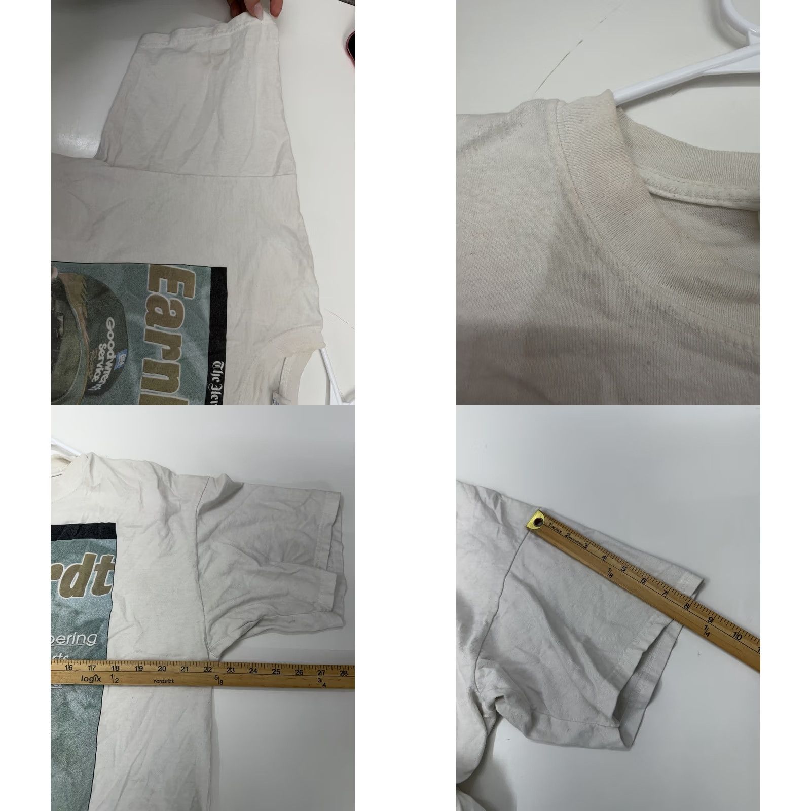 Gildan Gildan T-Shirt XL White Short Sleeve The Herald Sun Earnhardt Nascar Mens XXL? Size US XL / EU 56 / 4 - 8 Thumbnail