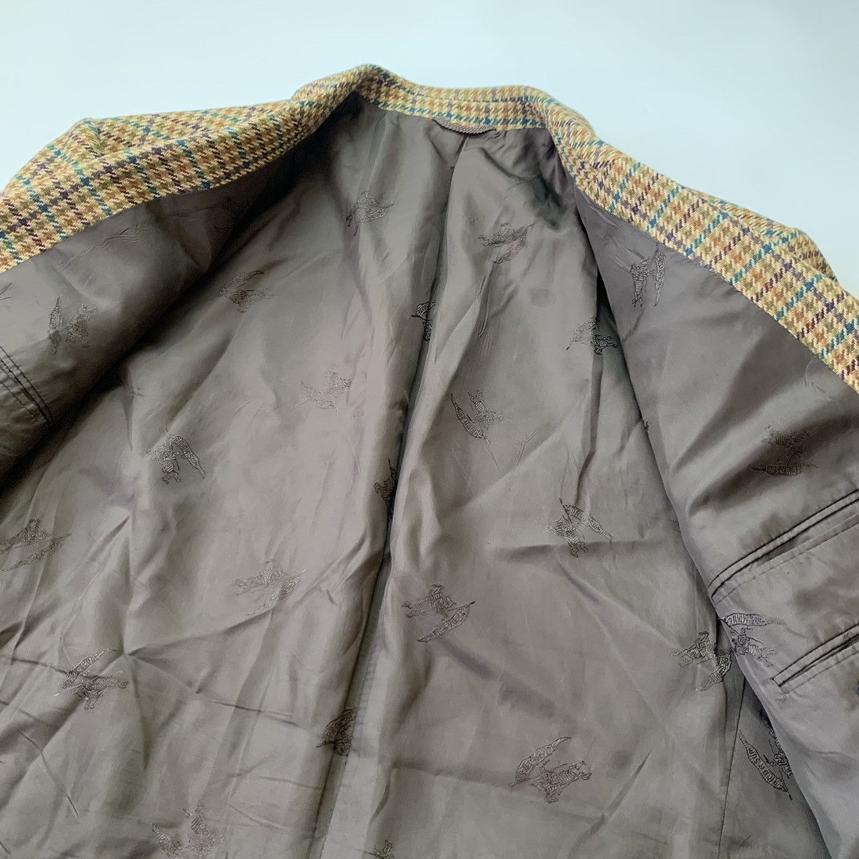 Burberry Vintage Burberrys Wool Blazer Jacket Size 46R - 16 Thumbnail