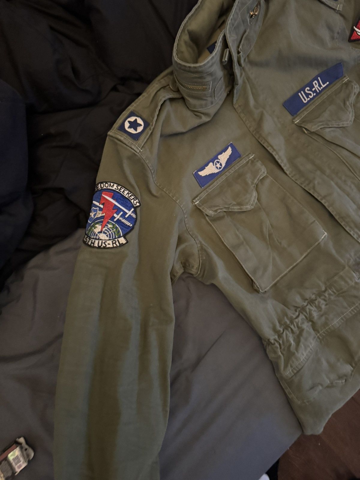 Polo Ralph Lauren Polo ralph lauren patch detail jacket Size US M / EU 48-50 / 2 - 2 Thumbnail