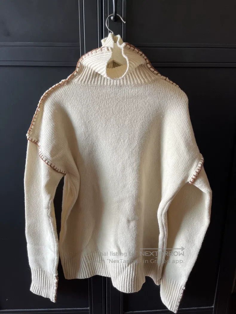 Loewe Loewe Turtleneck thick sweater Size L / US 10 / IT 46 - 5 Thumbnail