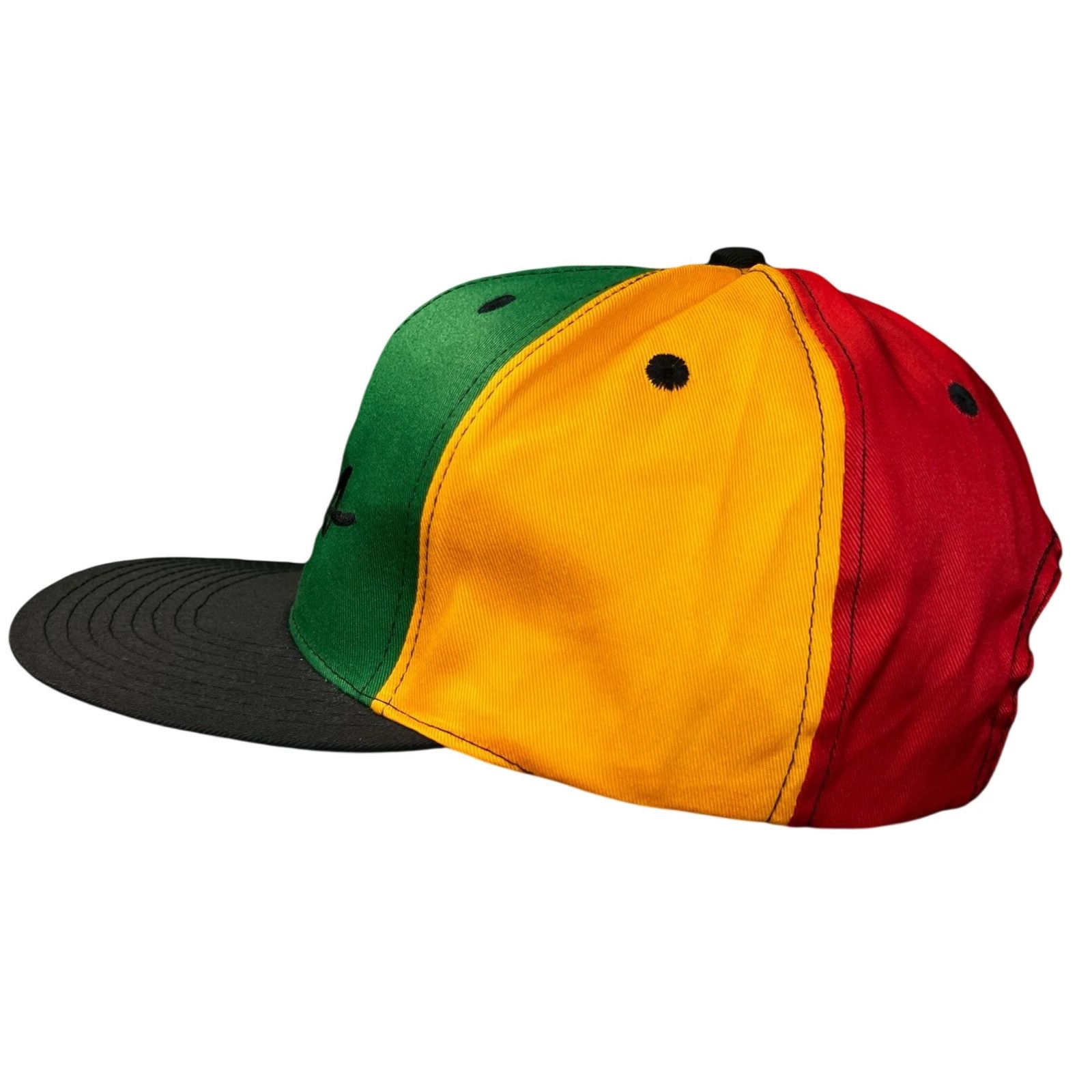 Other Vintage 90s Hooters Rastafarian Jamaican Snapback Hat New Size ONE SIZE - 4 Thumbnail