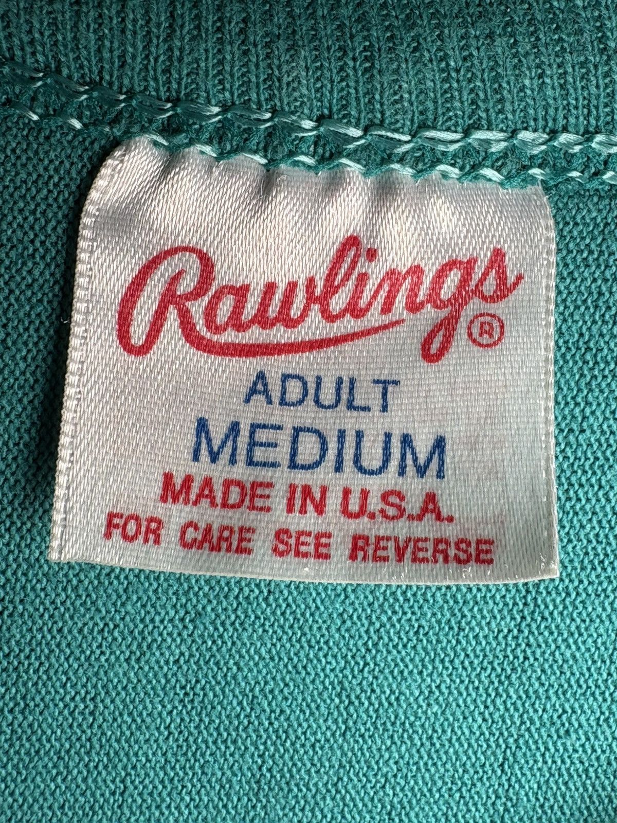 NFL Miami Dolphins vintage Rawlings cotton blend jersey sz Small Size US S / EU 44-46 / 1 - 6 Thumbnail