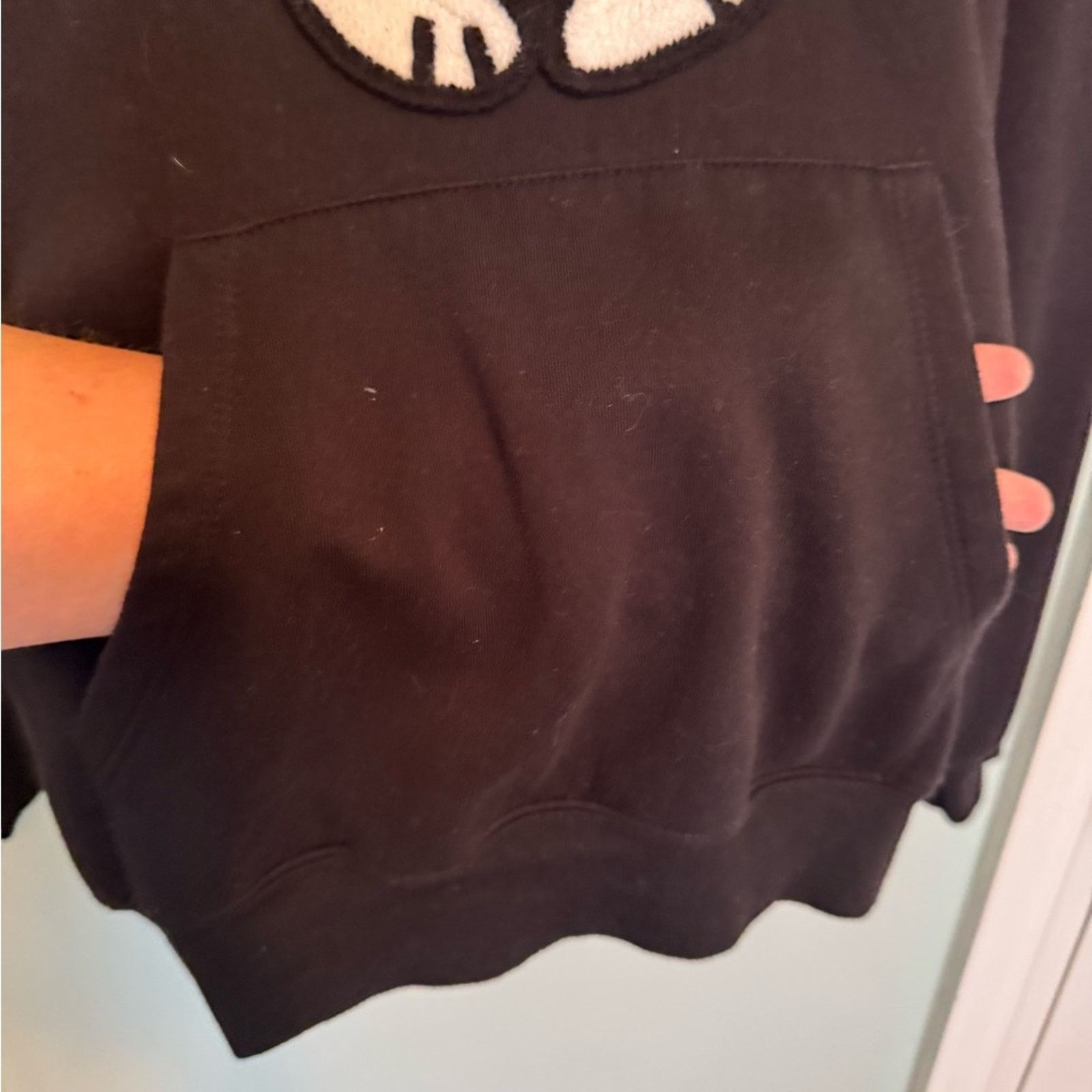 Peanuts Peanuts Black Hoodie with Snoopy Design SZ XL Size XL / US 12-14 / IT 48-50 - 7 Thumbnail