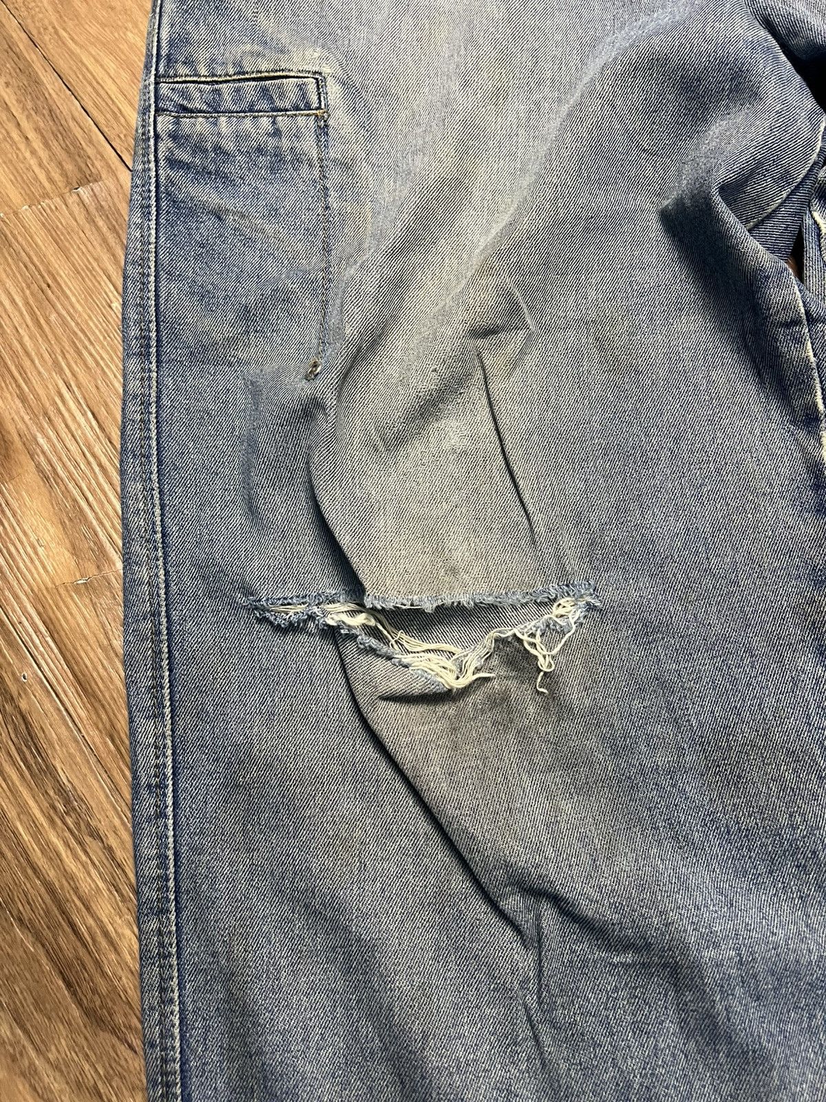 School of Hard Knocks Vintage Baggy DJ Graphic Jeans Y2K(43)
