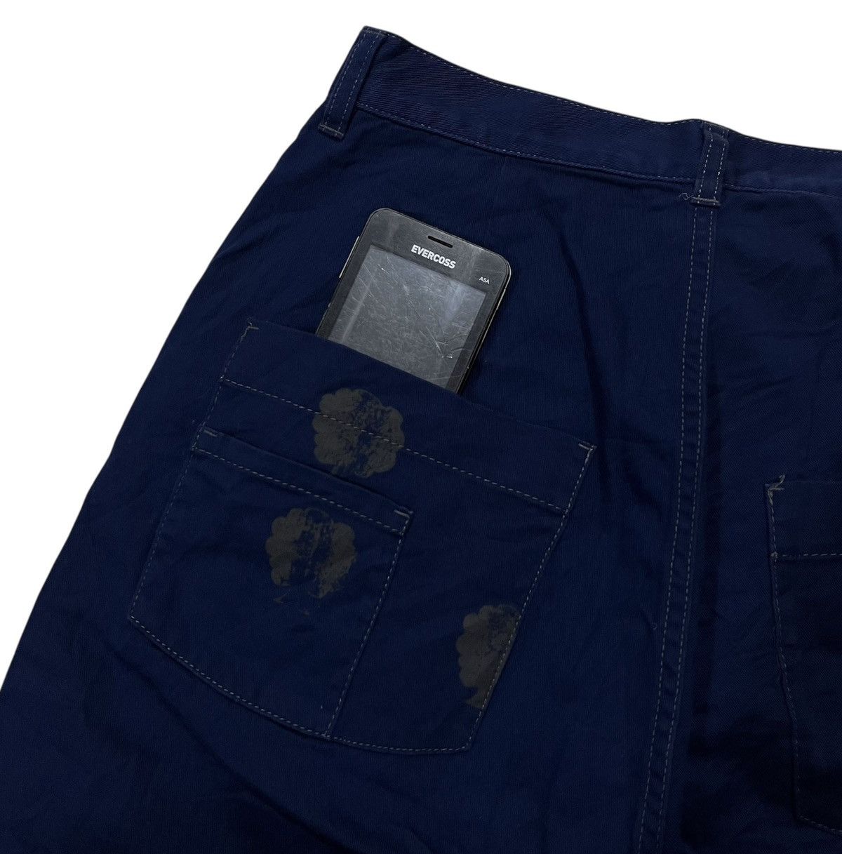 Issey Miyake × Japanese Brand × Ne-Net Ne-net by issey miyake iconic cropped pants Size US 29 - 7 Thumbnail