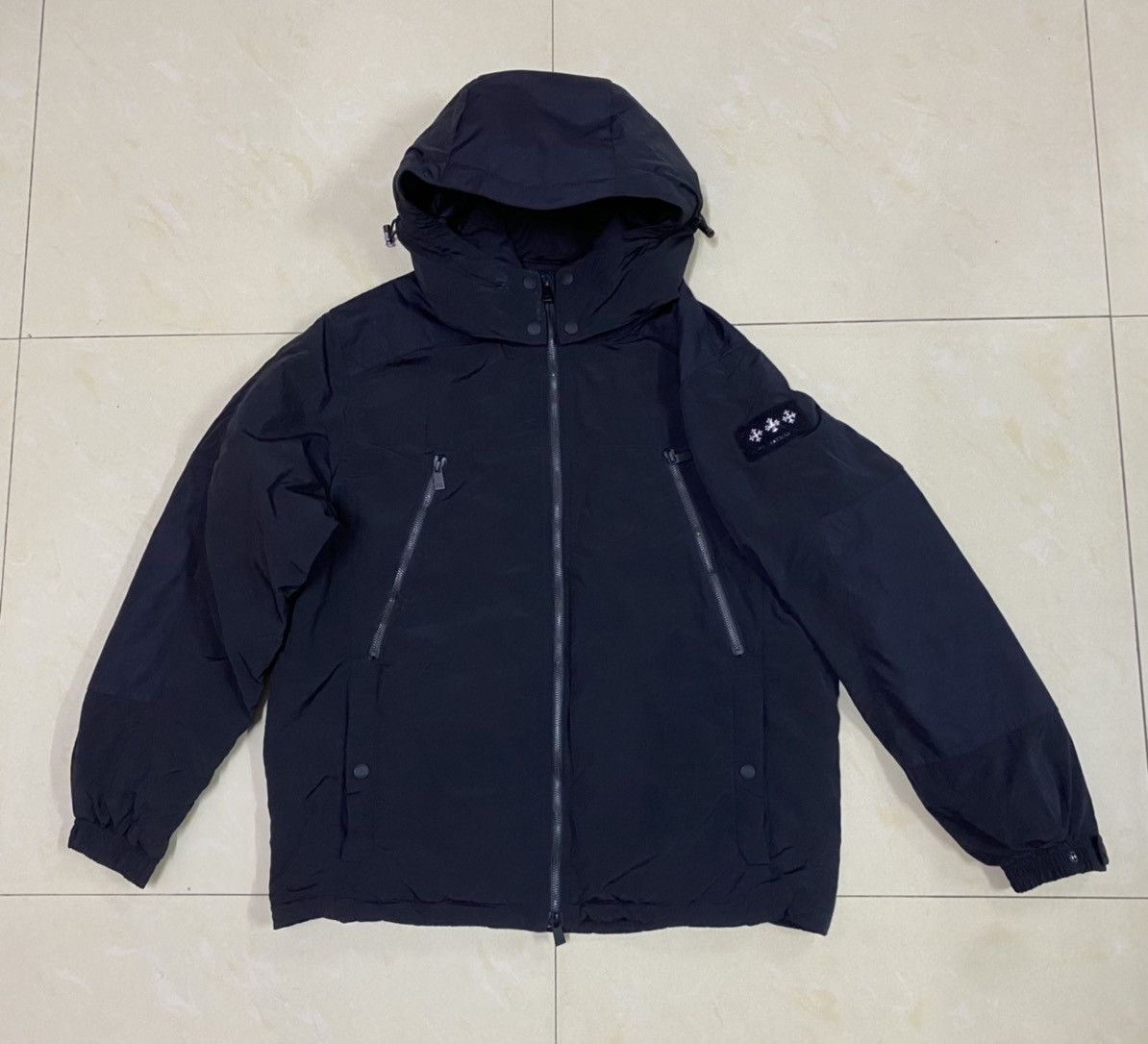 image of Tatras Hoodie Down Jacket in Black, Men's (Size Large)