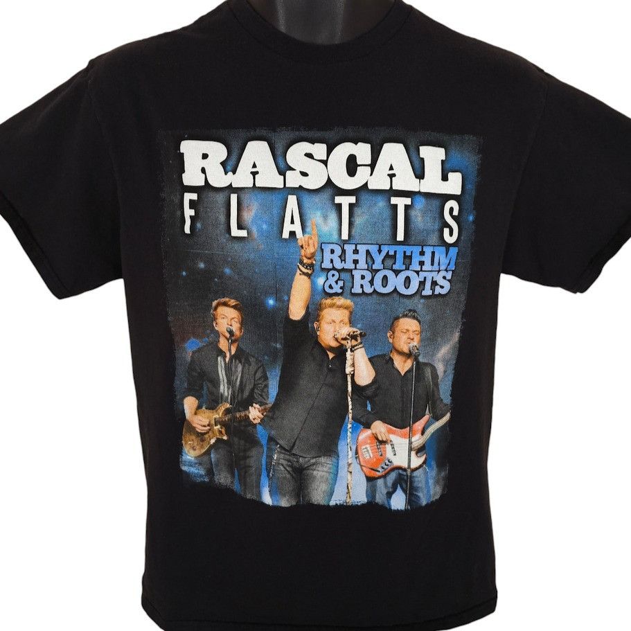 Other Rascal Flatts T Shirt Mens Size Medium Black 2016 Rhythm Size US M / EU 48-50 / 2 - 1 Thumbnail