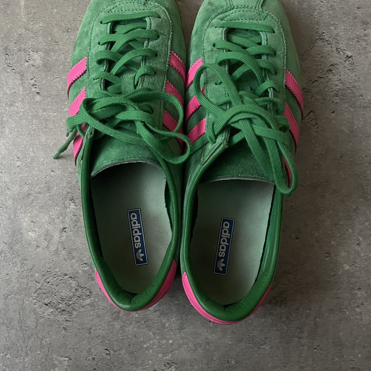 Adidas Exclusive Adidas London City Series Pink/Green Sneakers Size US 11 / EU 44 - 5 Thumbnail