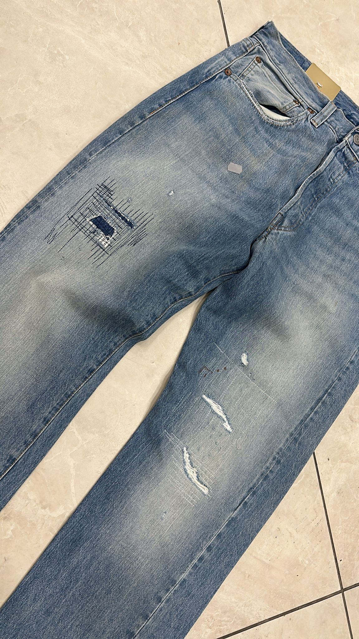 Levi's Vintage Clothing LVC Levi's Vintage Clothing 1947 501XX BigE Selvedge Jeans Size US 33 - 4 Thumbnail