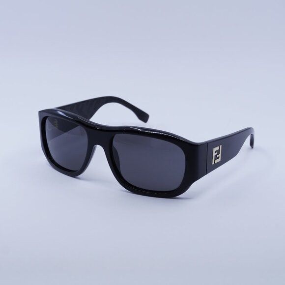 Fendi 🕶️ New Fendi FE40117I 01A Sunglasses - Shiny Black Frame Size ONE SIZE - 3 Thumbnail
