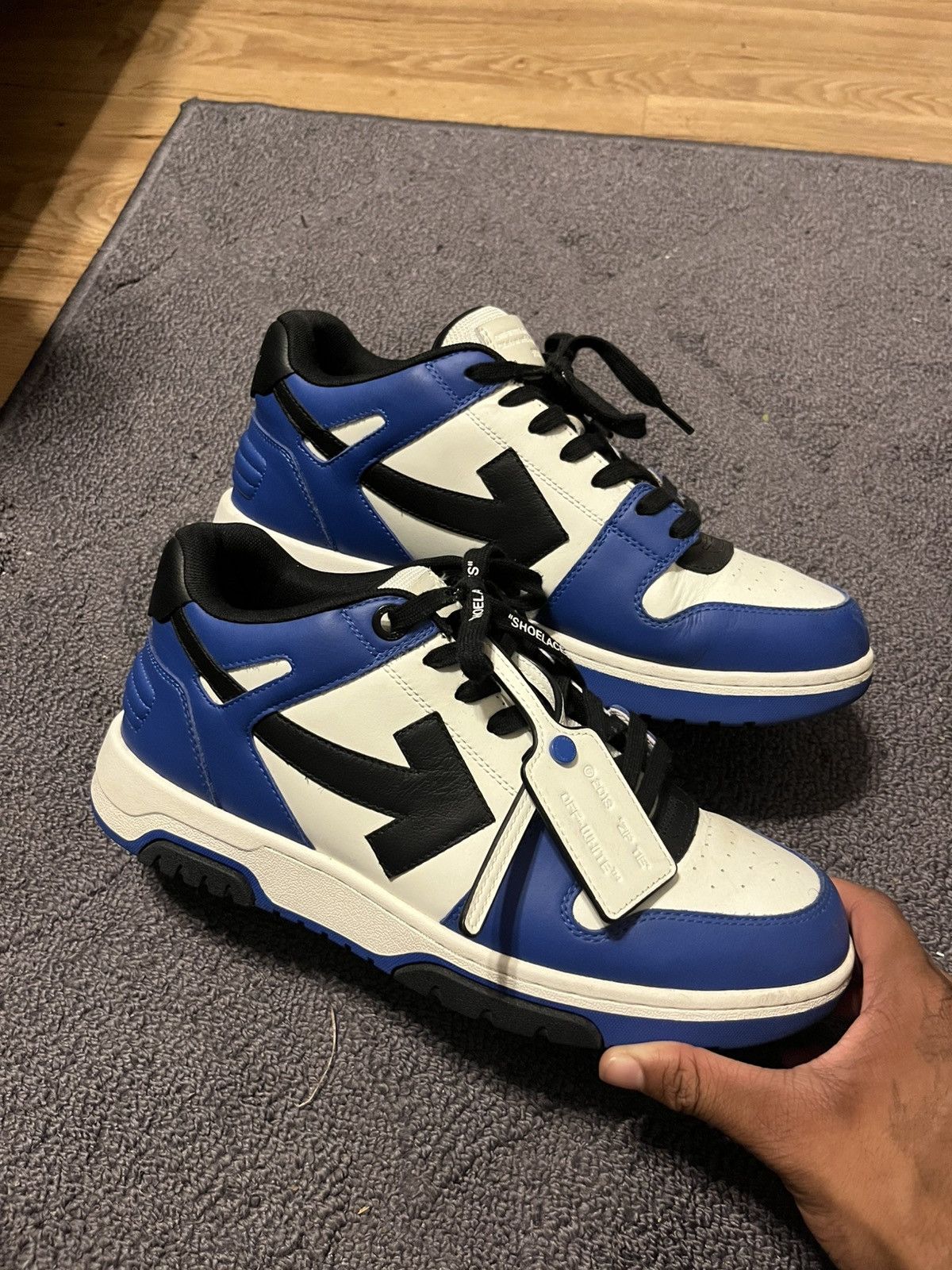 Off-White Off-white Out Of Office Navy Blue/Blue | Grailed