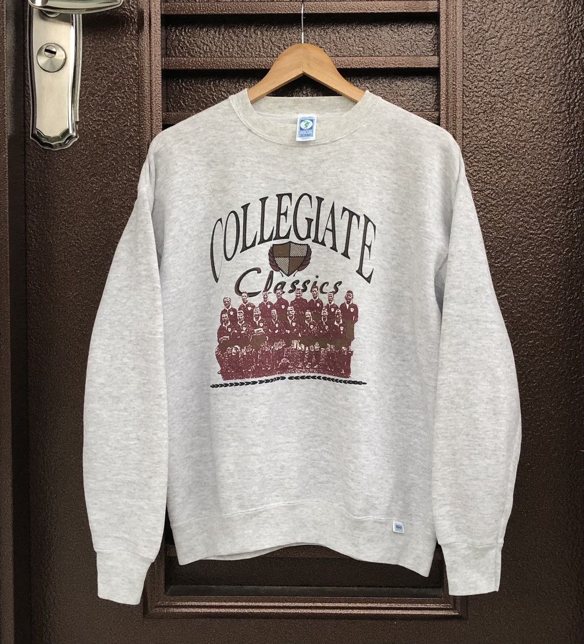 Vintage Vintage 80s Collegiate Classic University Sweatshirt Size US M / EU 48-50 / 2 - 3 Thumbnail