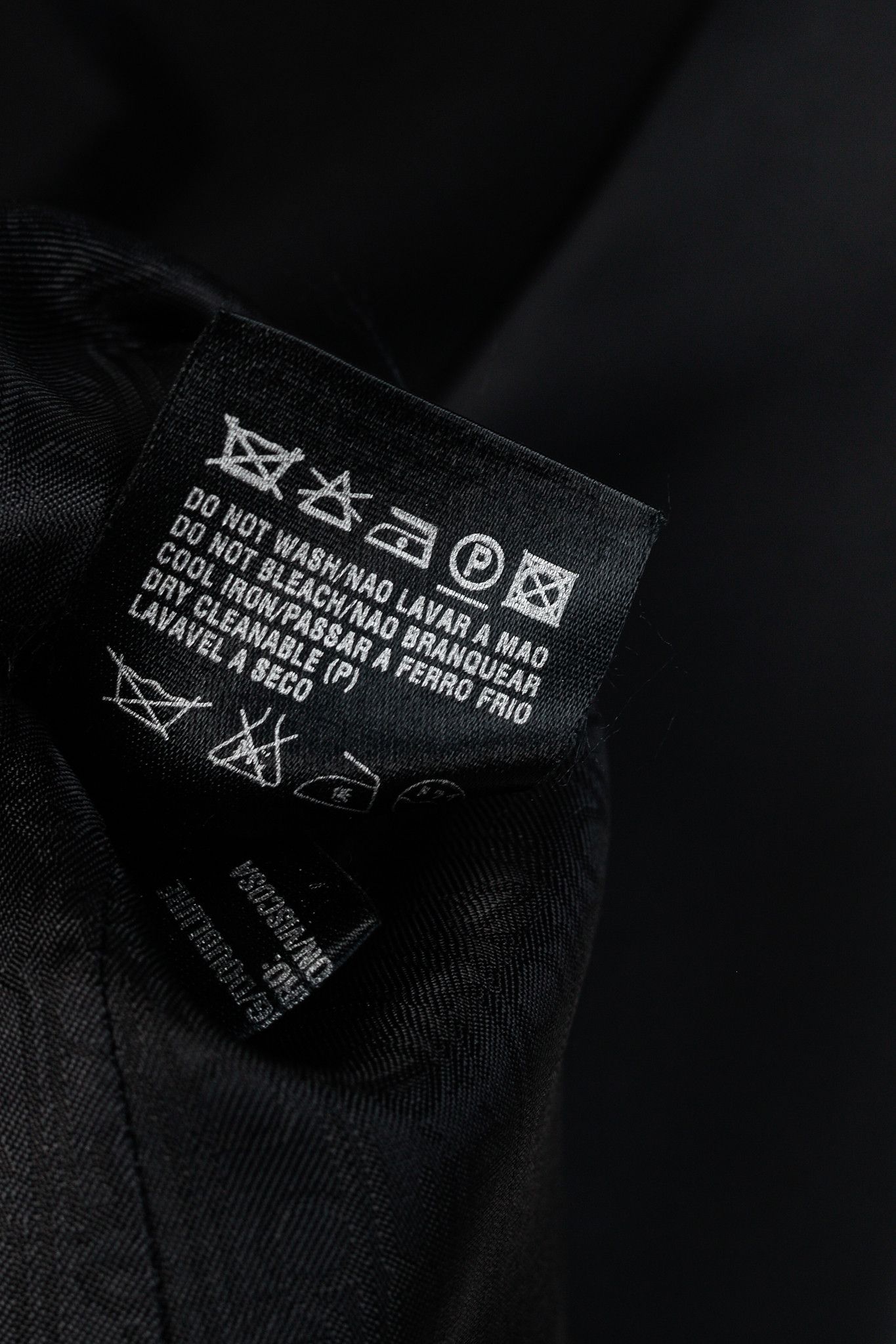 Laurel Laurel Black Wool & Satin Trim-Detail Blazer Size M / US 6-8 / IT 42-44 - 10 Thumbnail
