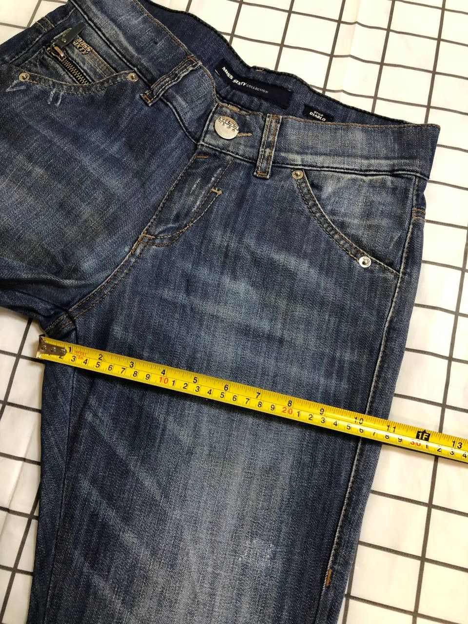 Miss Sixty Miss Sixty Distressed Denim Jeans Y2K Hype Streetwear Style Size 25" / US 0 / IT 36 - 9 Thumbnail