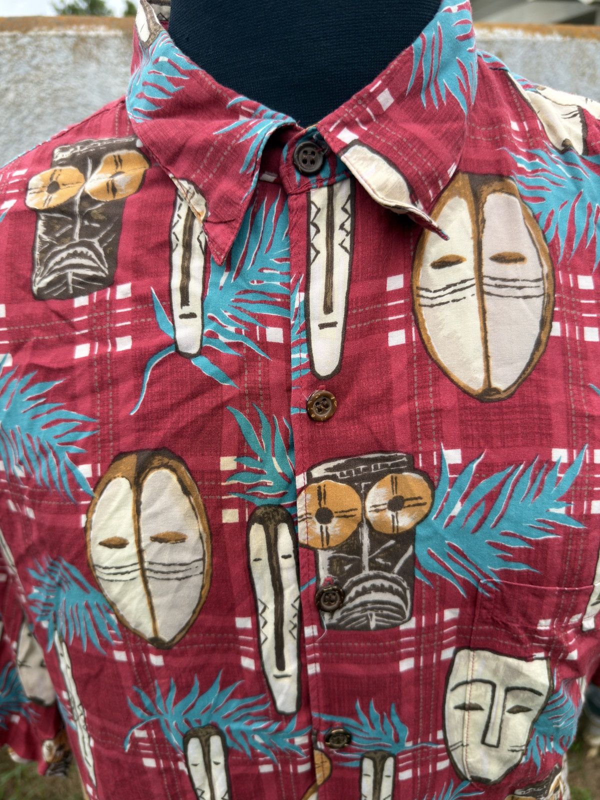 Reyn Spooner PreOwned Reyn Spooner 100% Spun Rayon Hawaiian Men's XL Size US XL / EU 56 / 4 - 3 Thumbnail