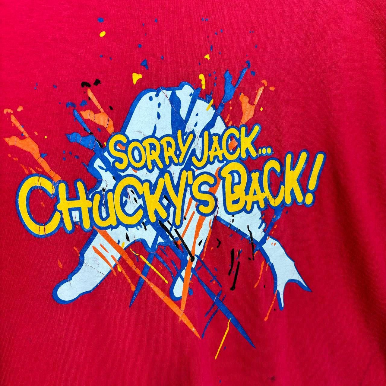 Vintage Vintage 90s Child’s Play 2 Chucky Movie Promo Shirt Size US M / EU 48-50 / 2 - 5 Thumbnail
