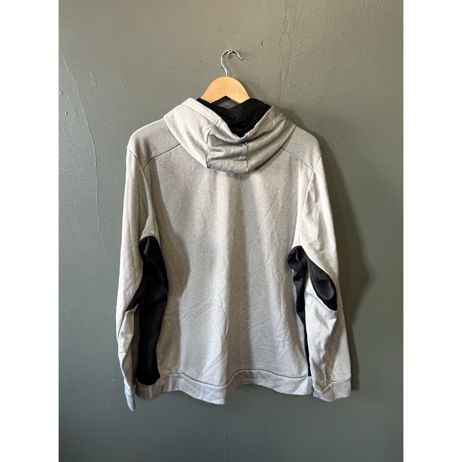 Nike Nike Mens Gray Therma Fit Pullover Hooded Sweatshirt XL Size Regular Size US XL / EU 56 / 4 - 2 Thumbnail