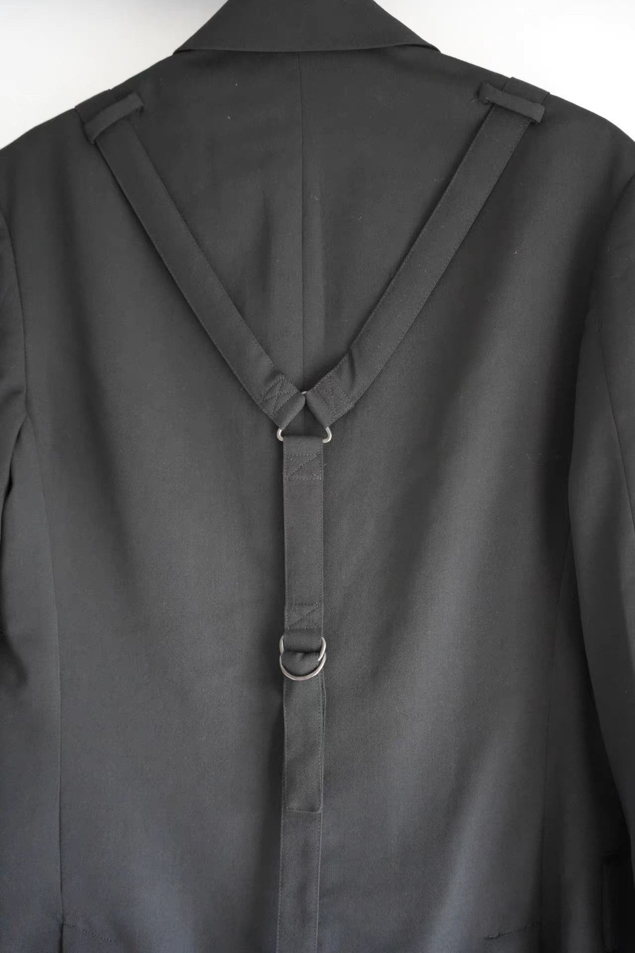 Yohji Yamamoto Black Two-Button Blazer - Size M Size US M / EU 48-50 / 2 - 1 Thumbnail