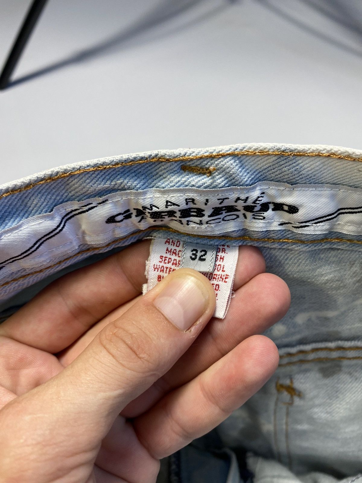 Marithe + Francois Girbaud Rare‼️Marithe Francois Girbaud Tie-dye Denim Pants Jeans Size US 32 / EU 48 - 17 Thumbnail