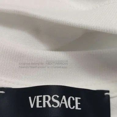 Versace Versace XXL Cotton Colorblock Print Crewneck T-Shirt. Size US XXL / EU 58 / 5 - 4 Thumbnail