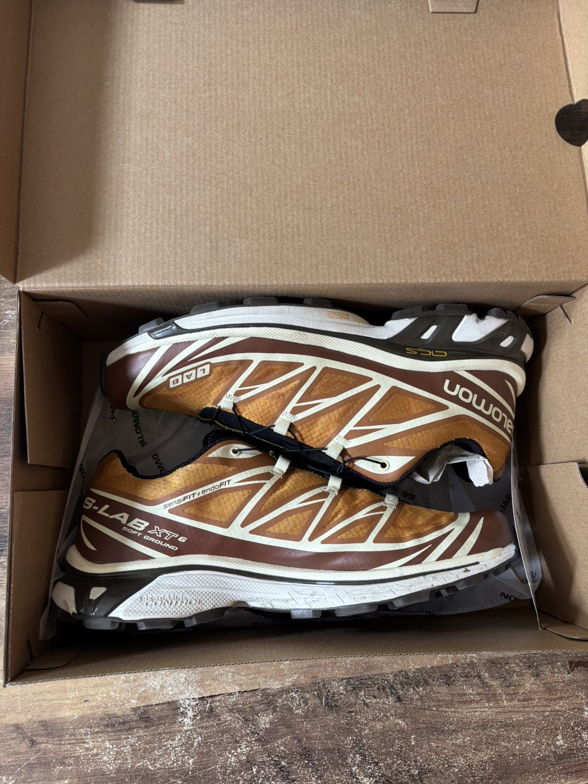 END. × Salomon Salomon x END. “Porcini” XT-6 Size US 10.5 / EU 43-44 - 1 Thumbnail