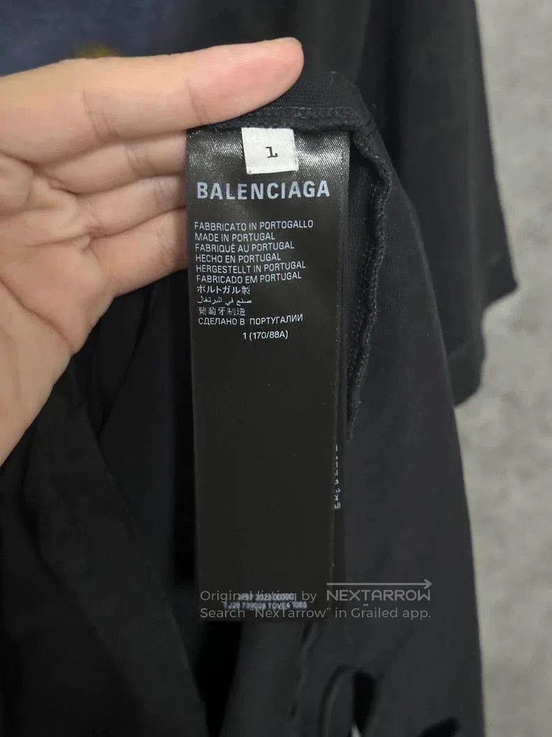 Balenciaga Balenciaga FW24 Paris Tower Print Tee. Size US XXL / EU 58 / 5 - 3 Thumbnail