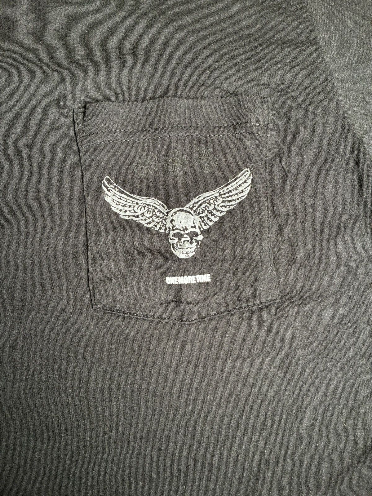 Chrome Hearts Chrome Hearts x Aerosmith x Yungblud Black Pocket Tee Size US M / EU 48-50 / 2 - 5 Thumbnail