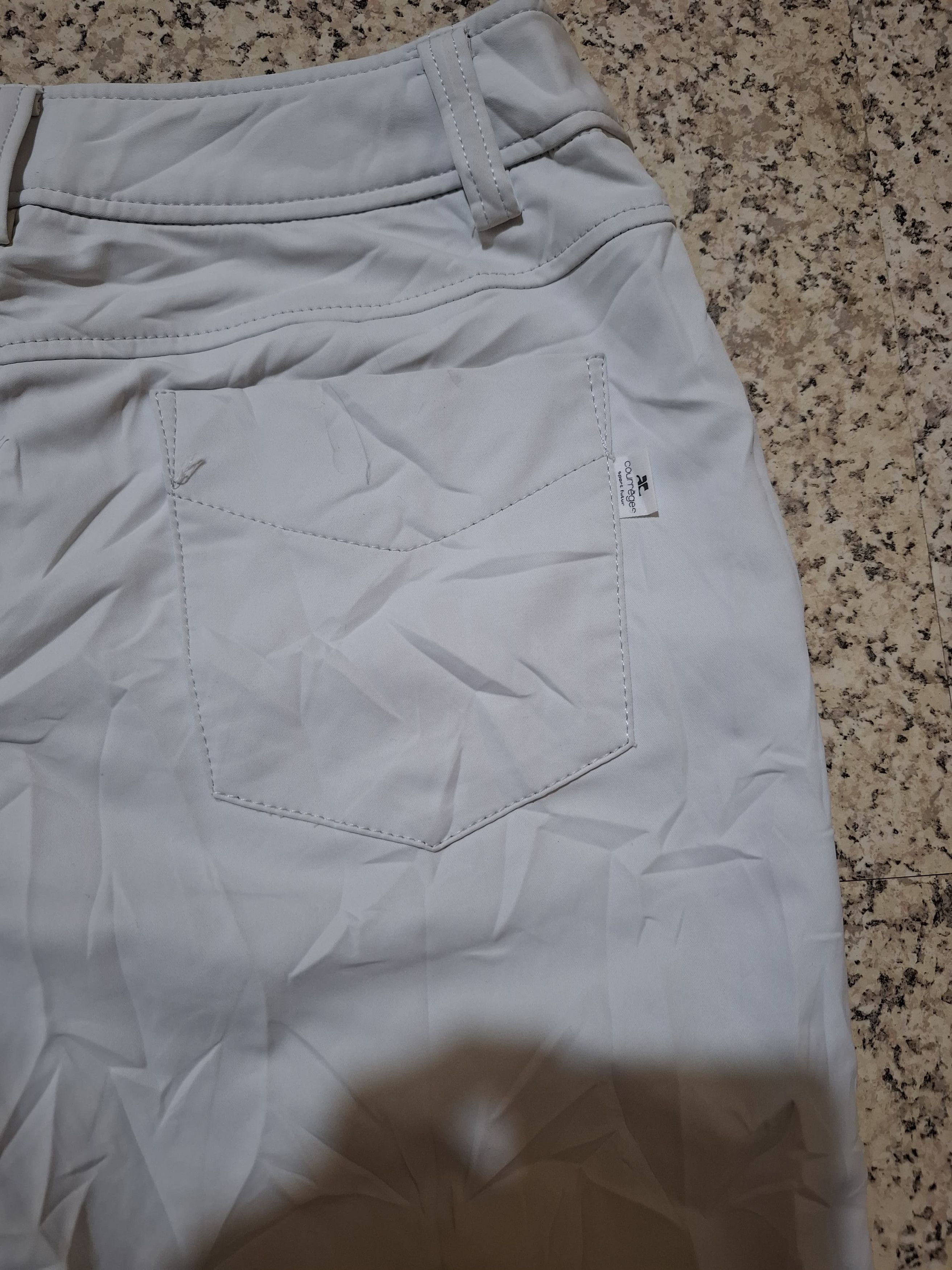 Courreges Courrèges Sport Futur White Piping Flare Trousers Size US 28 / EU 44 - 13 Thumbnail