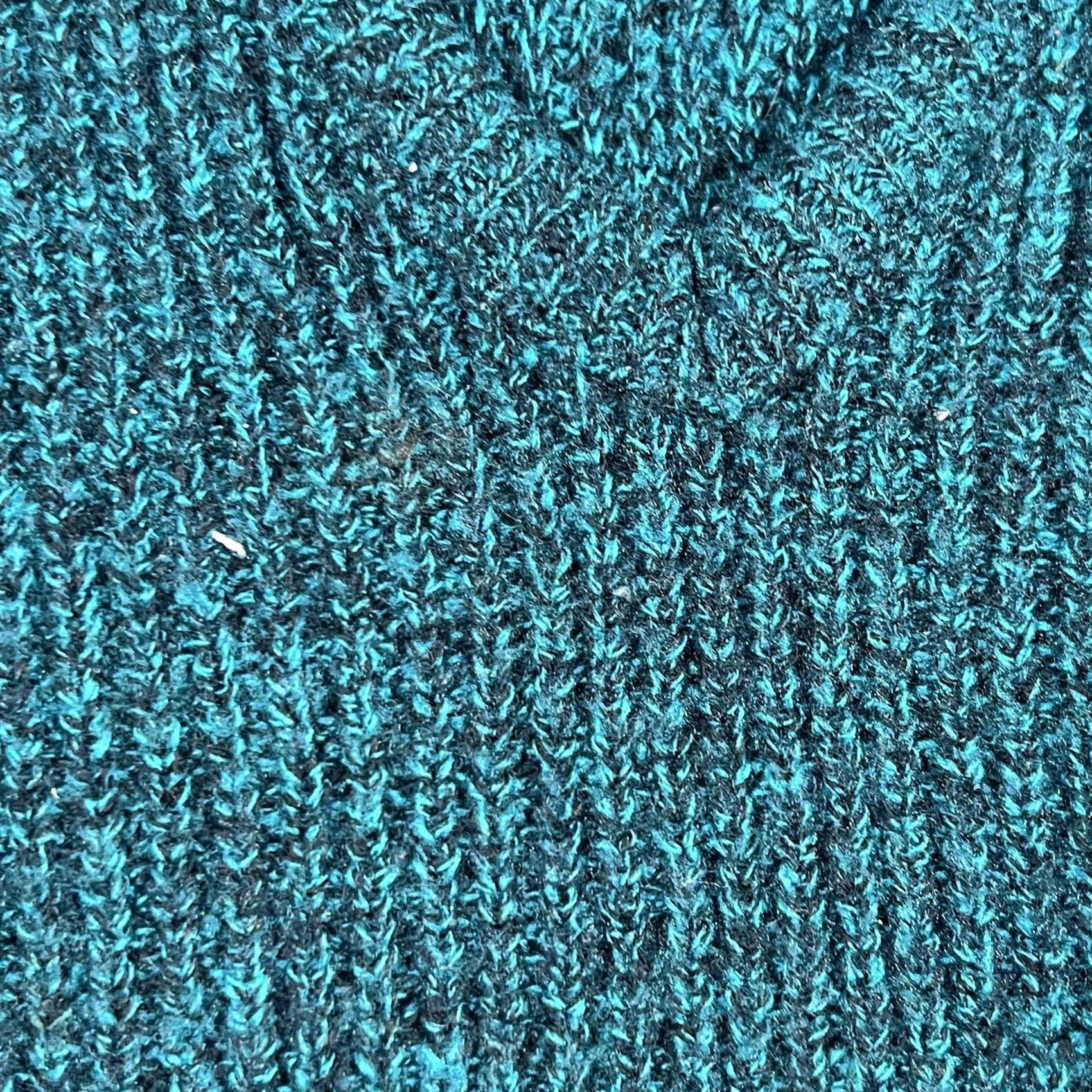 Vintage VINTAGE Womens Spunky 90s V-Neck Knit Sweater Pullover Blue Aqua Made in USA Womens 5 Size S / US 4 / IT 40 - 4 Thumbnail