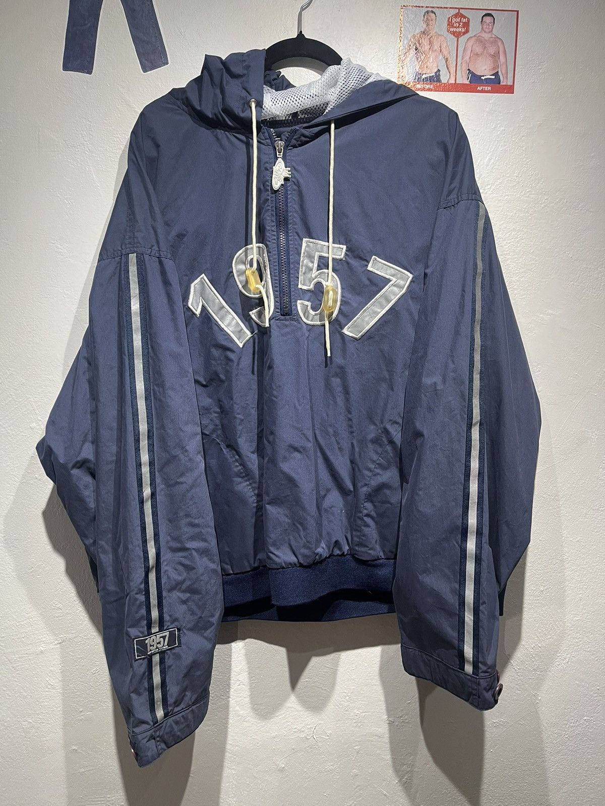 JNCO × Rap Tees × Vintage Vintage PNB Nation Clothing windbreaker Size US XL / EU 56 / 4 - 1 Thumbnail