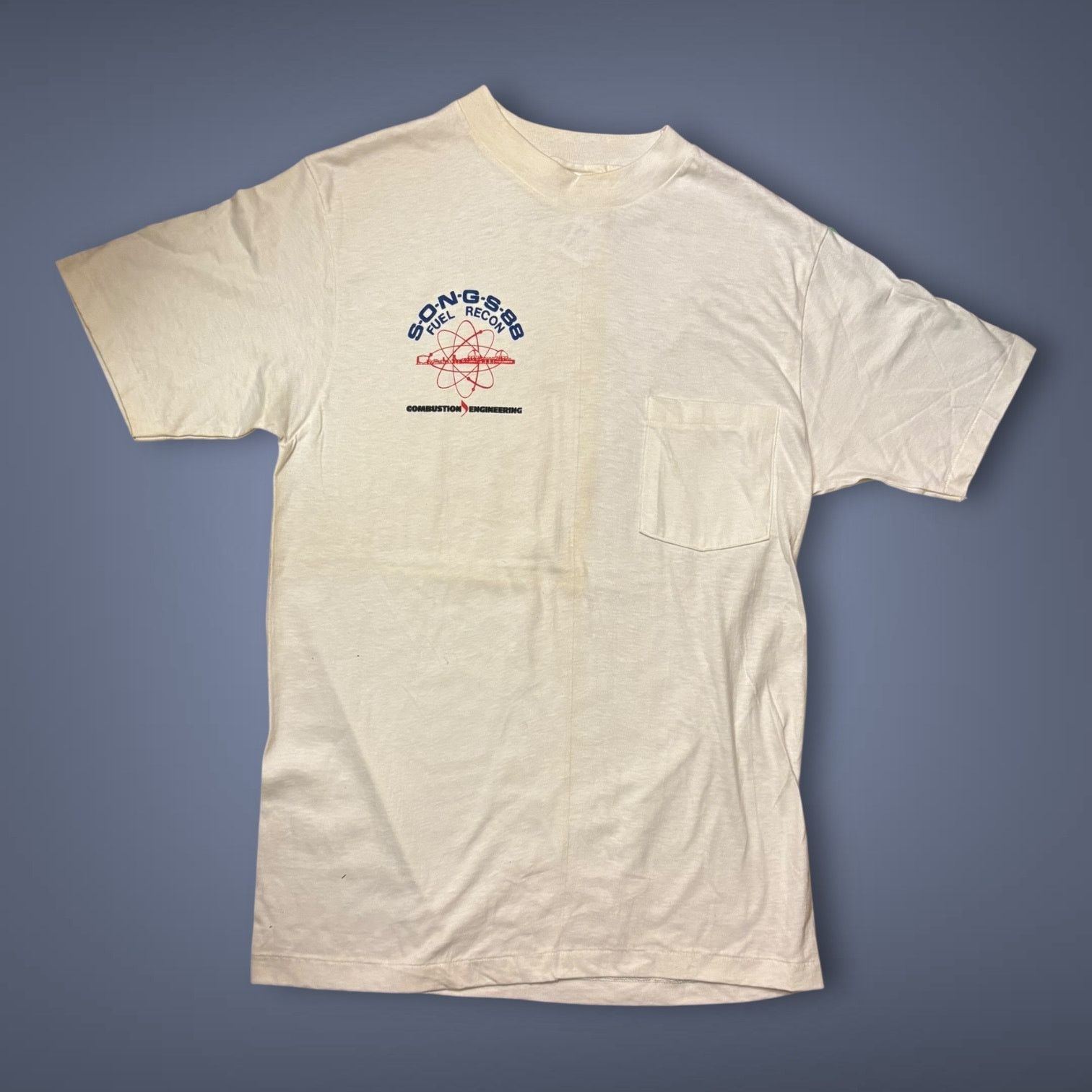 Hanes Vintage Deadstock San Onofre Nuclear Power Plant T-shirt NOS Size US M / EU 48-50 / 2 - 2 Thumbnail
