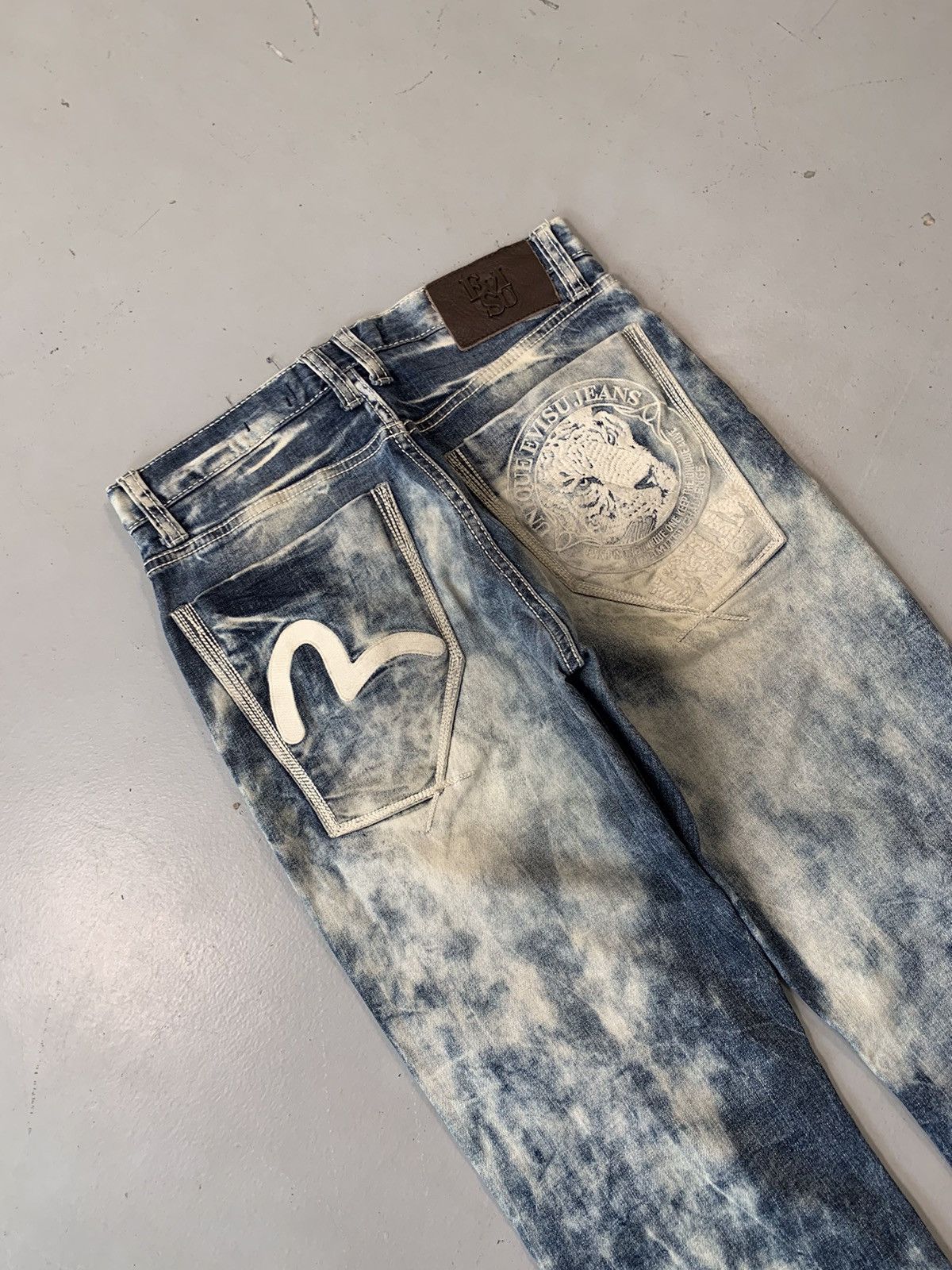 Japanese Brand Vintage Evisu inspired denim Size US 30 / EU 46 - 9 Thumbnail