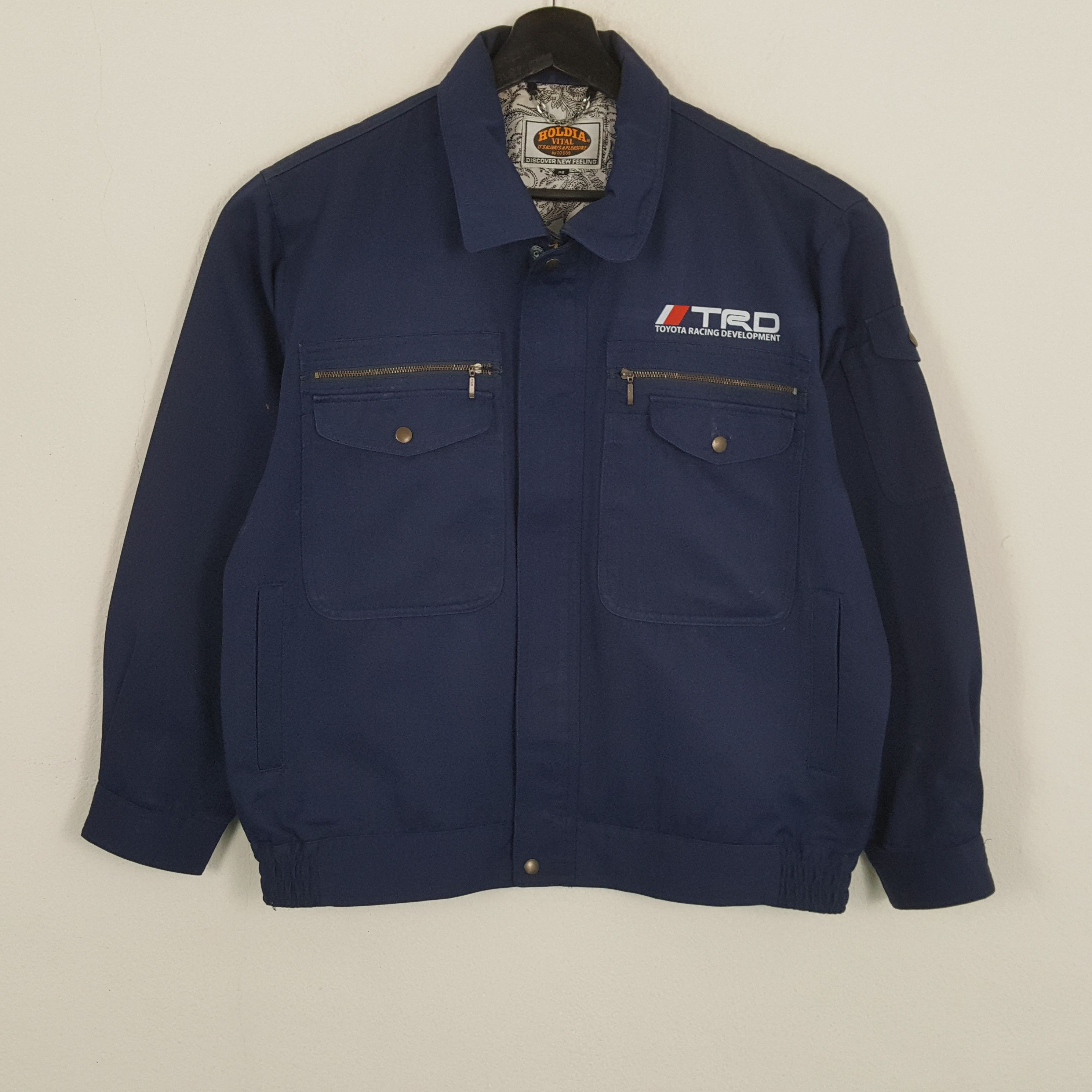 Japanese Brand × Vintage TRD YOYOTA RACING Development Motorsports Custom Jacket Size US L / EU 52-54 / 3 - 3 Thumbnail