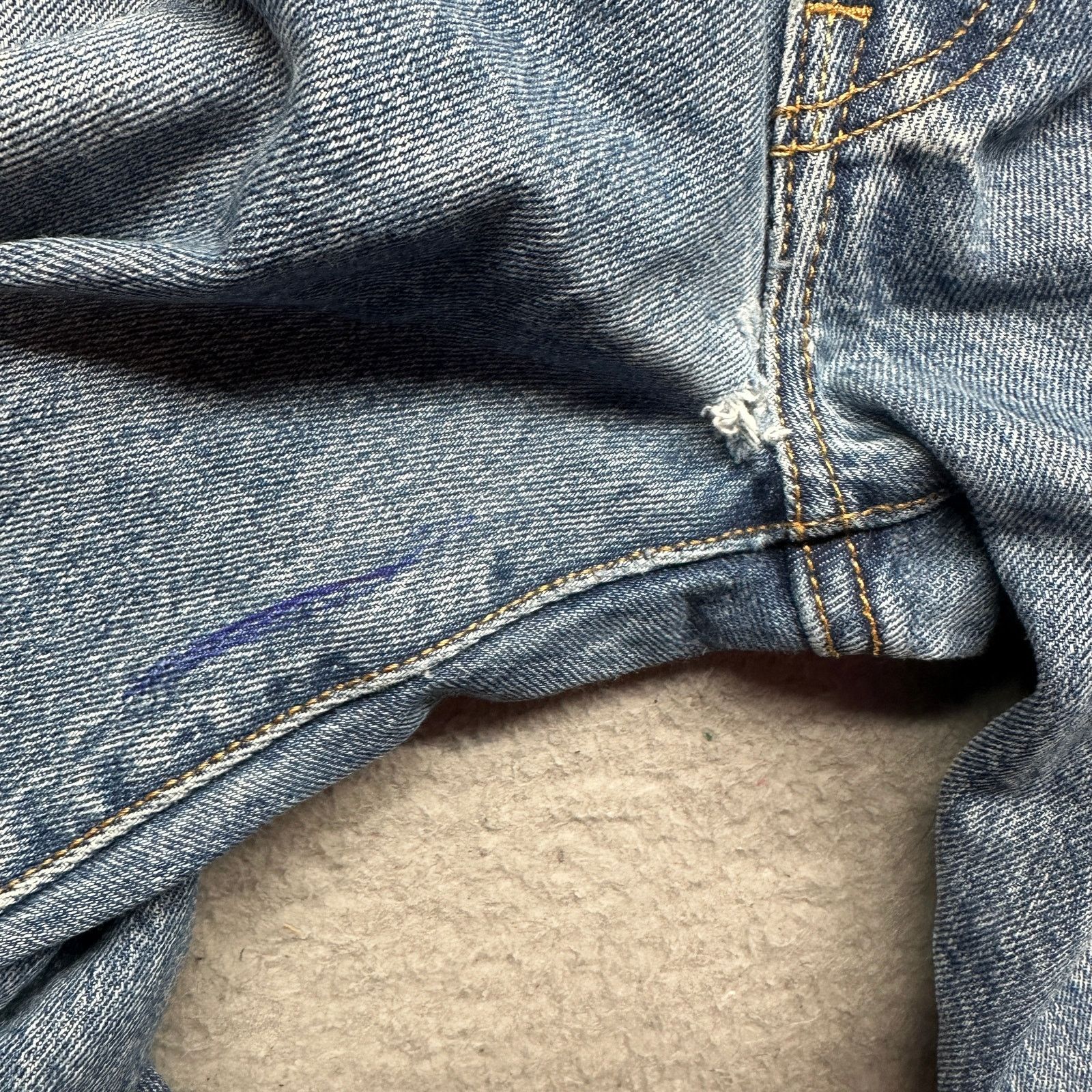 Levi's VTG Levis 501 XX Button Fly Jeans Mens 36x32 Blue Mexico Size US 36 / EU 52 - 8 Thumbnail