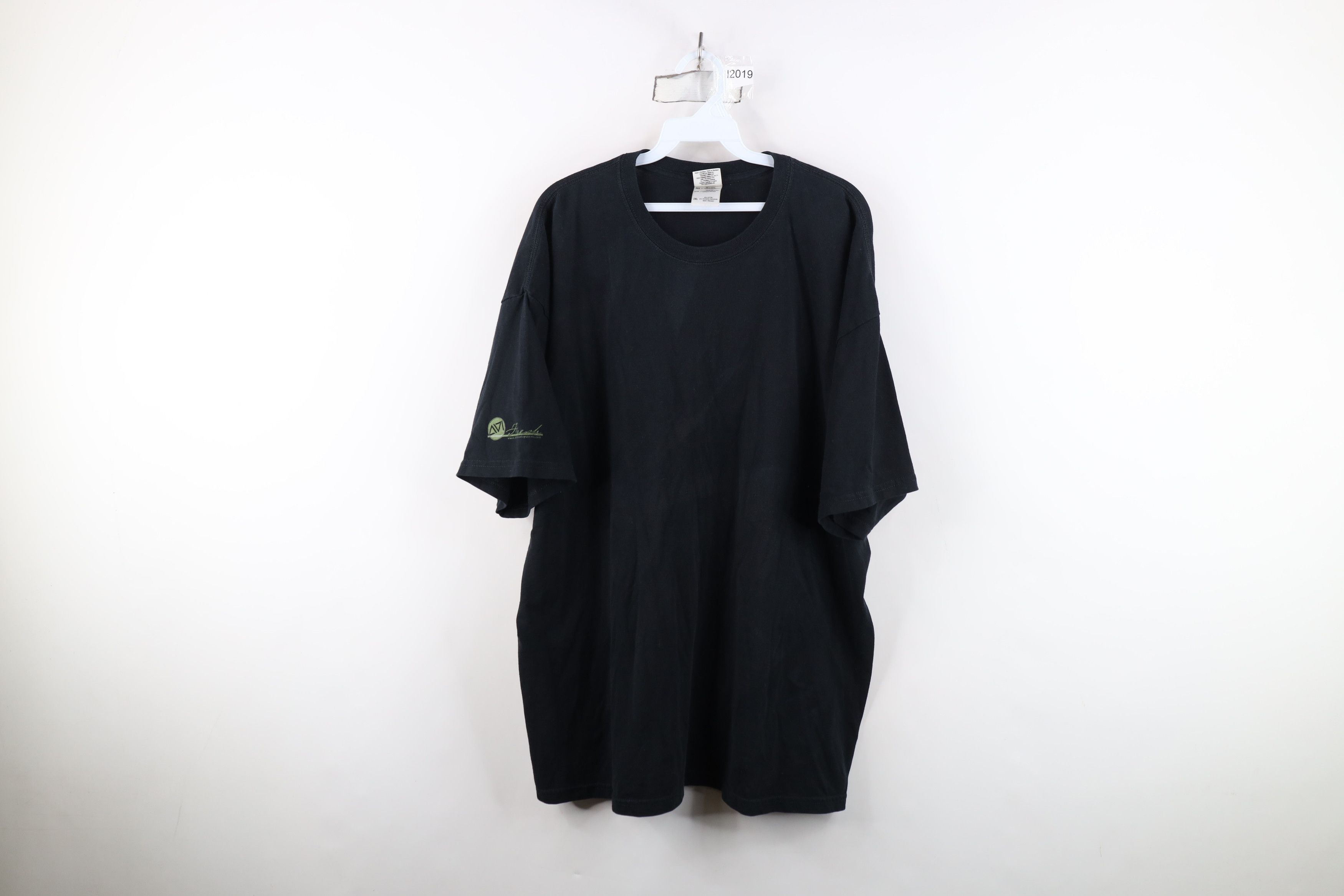 Vintage Vintage Y2K Streetwear Short Sleeve T-Shirt Black Cotton Size US XXL / EU 58 / 5 - 1 Thumbnail
