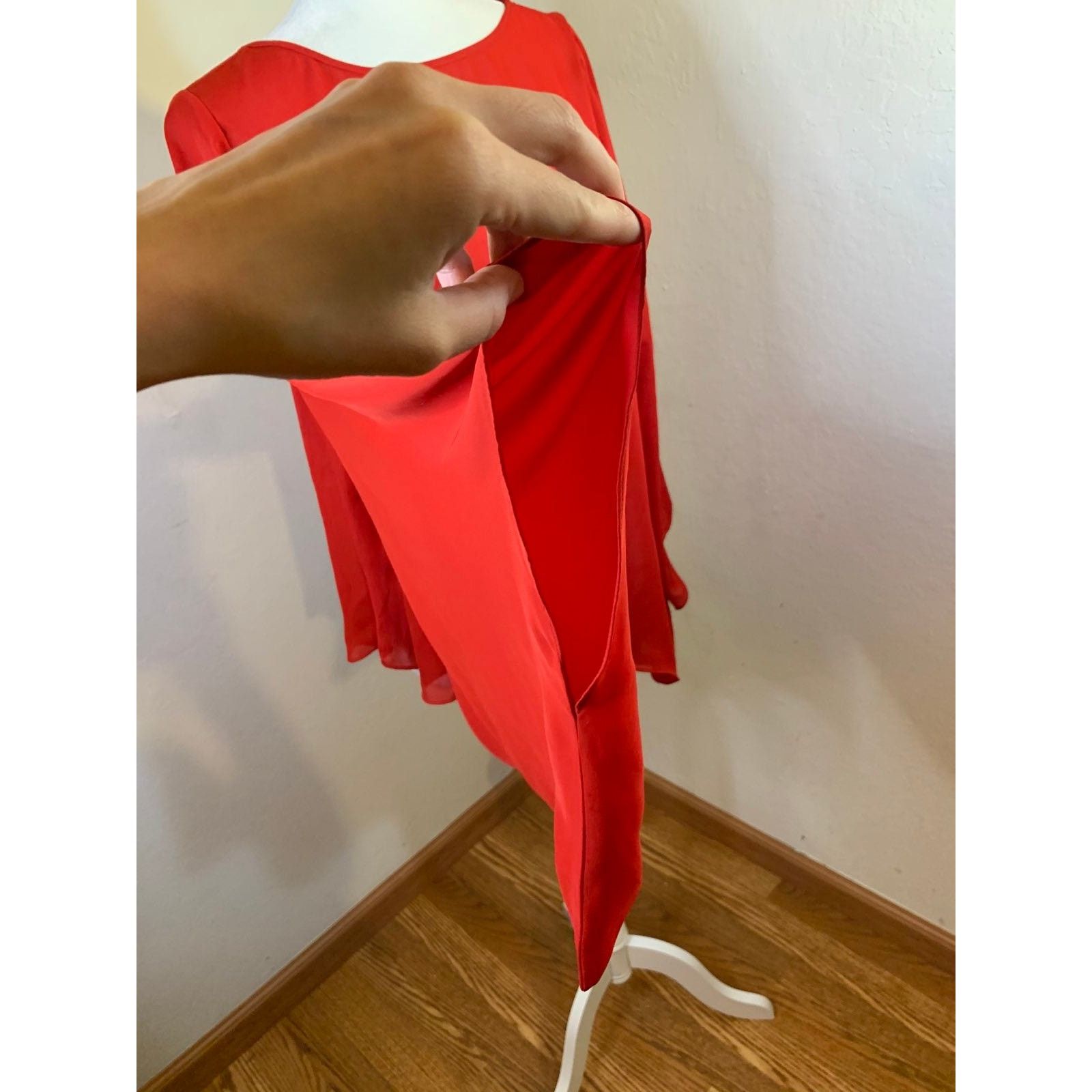 Vince Camuto Red Vince Camuto blouses for women Size XS Size XS / US 0-2 / IT 36-38 - 7 Thumbnail