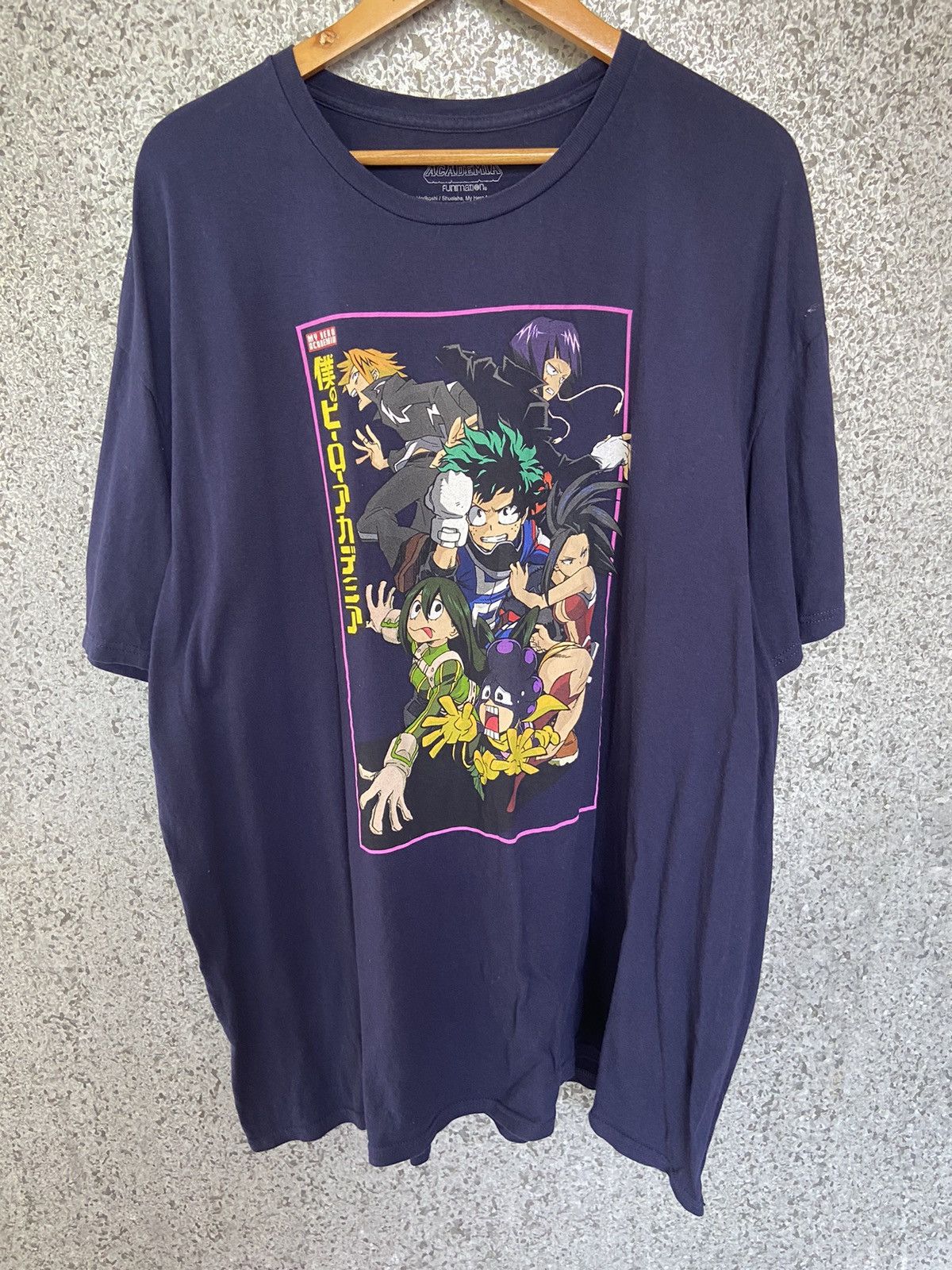 Anime Vintage My Hero Academia t shirt Size US XXL / EU 58 / 5 - 1 Thumbnail