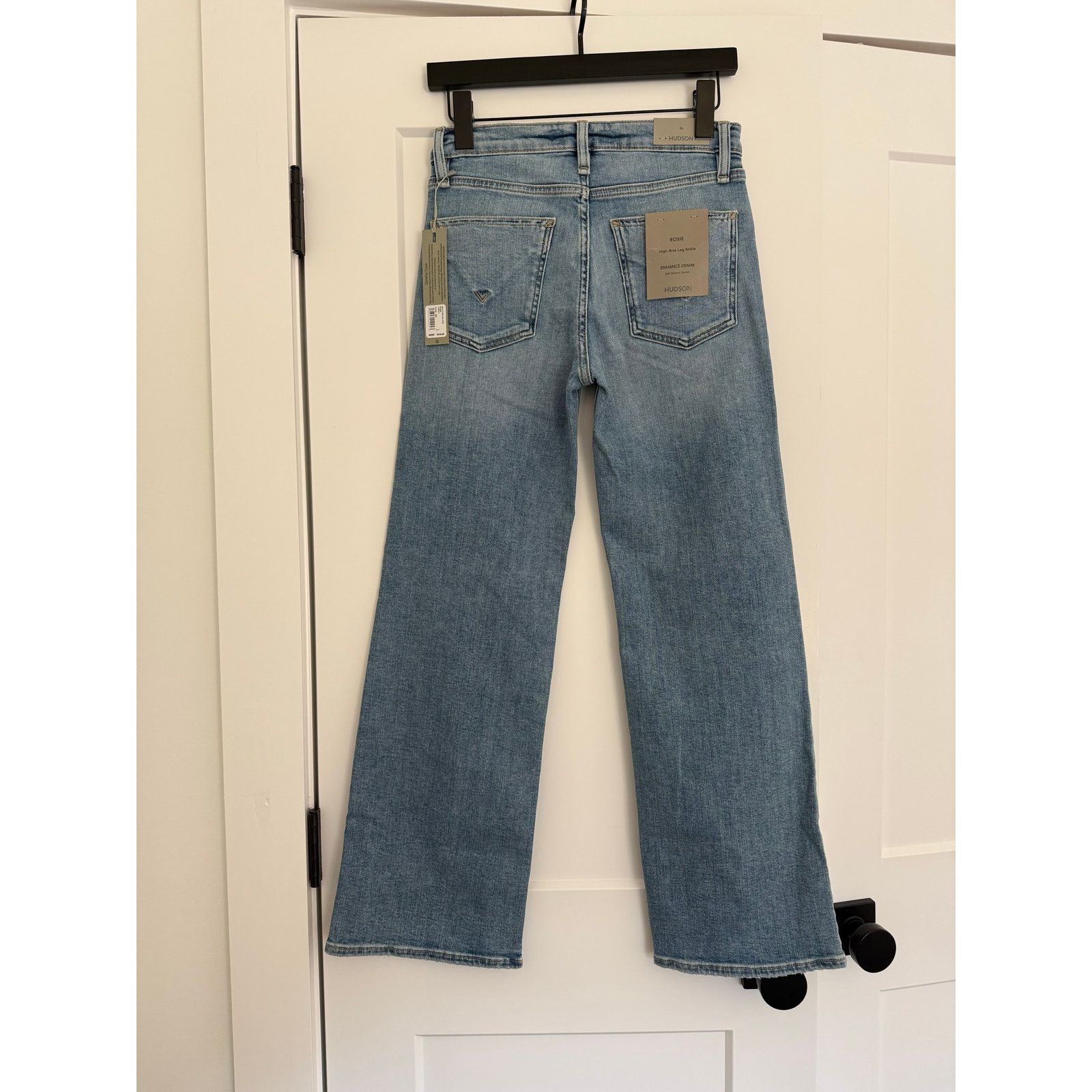 Hudson $245 New Hudson Rosie High Rise Wide Leg Ankle - 24 Size 24" / US 00 / IT 34 - 6 Thumbnail