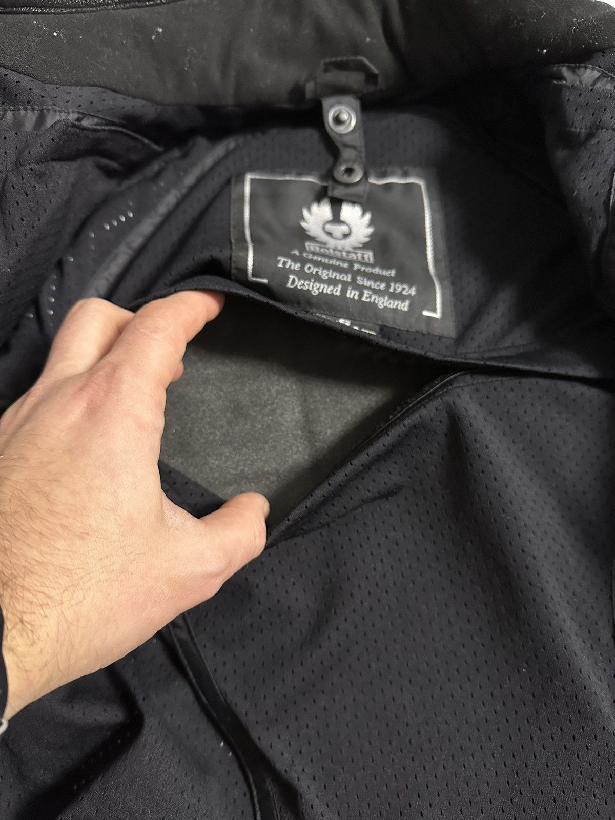Belstaff Rare Vintage Black Belstaff Leather Nylon Motorcycle Jacket Size US S / EU 44-46 / 1 - 21 Thumbnail