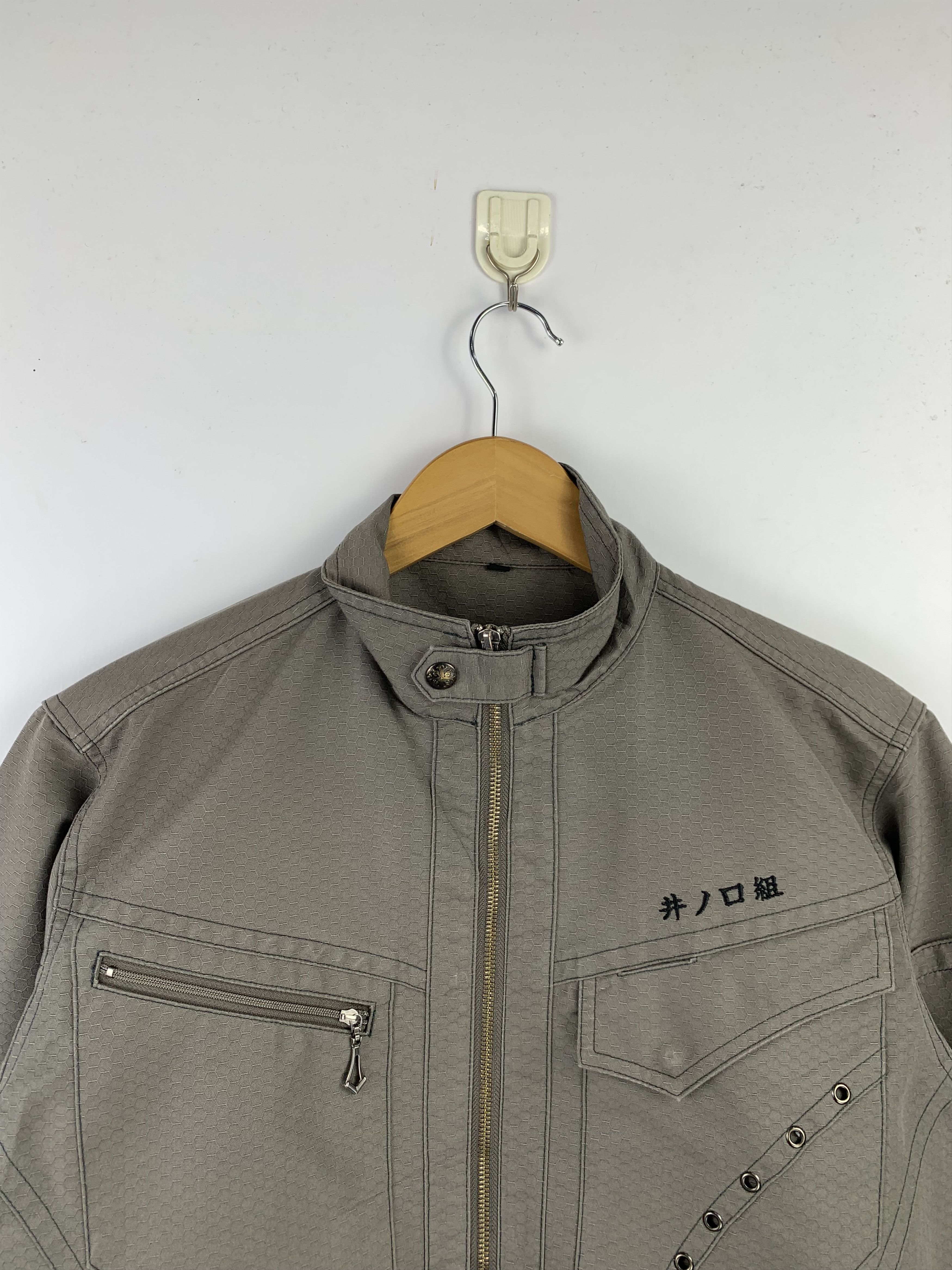 Japanese Brand Vintage Japanese Brand Worker Denim Jacket J1525 Size US L / EU 52-54 / 3 - 2 Thumbnail