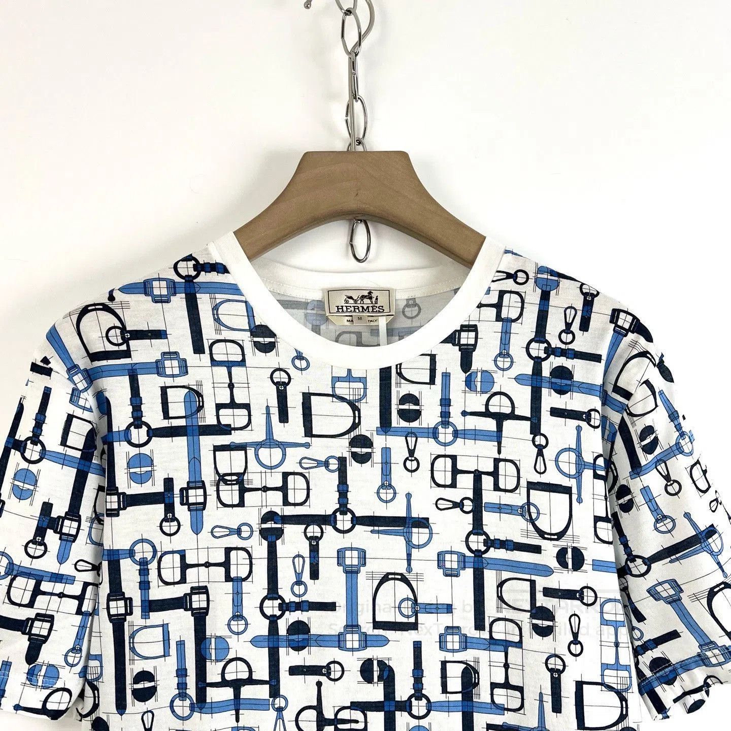 Hermes Hermes Pig Nose Short-Sleeve T-Shirt. Size M / US 6-8 / IT 42-44 - 3 Thumbnail