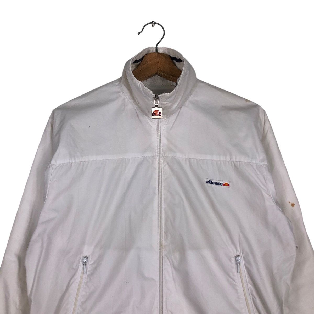 Japanese Brand 📌Vintage Bomber Jacket Ellesse Wind Up Tennis Big Logo Size US M / EU 48-50 / 2 - 4 Thumbnail