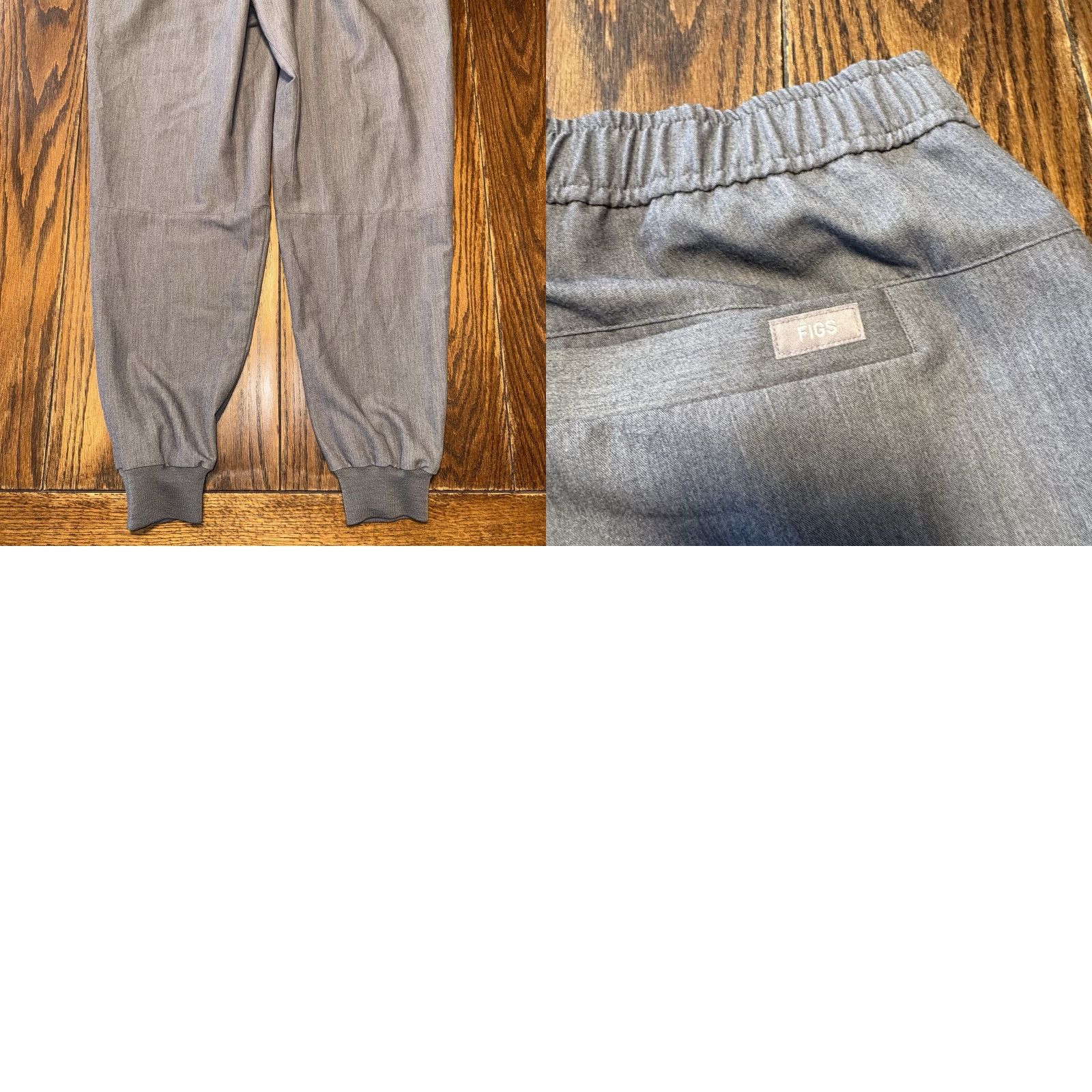 Vintage FIGS Scrubs Pants Mens XL Gray Jogger Technical Collection Tansen 2.0 MXXSW2004S 34-40 waist 31 long Size US 36 / EU 52 - 8 Thumbnail