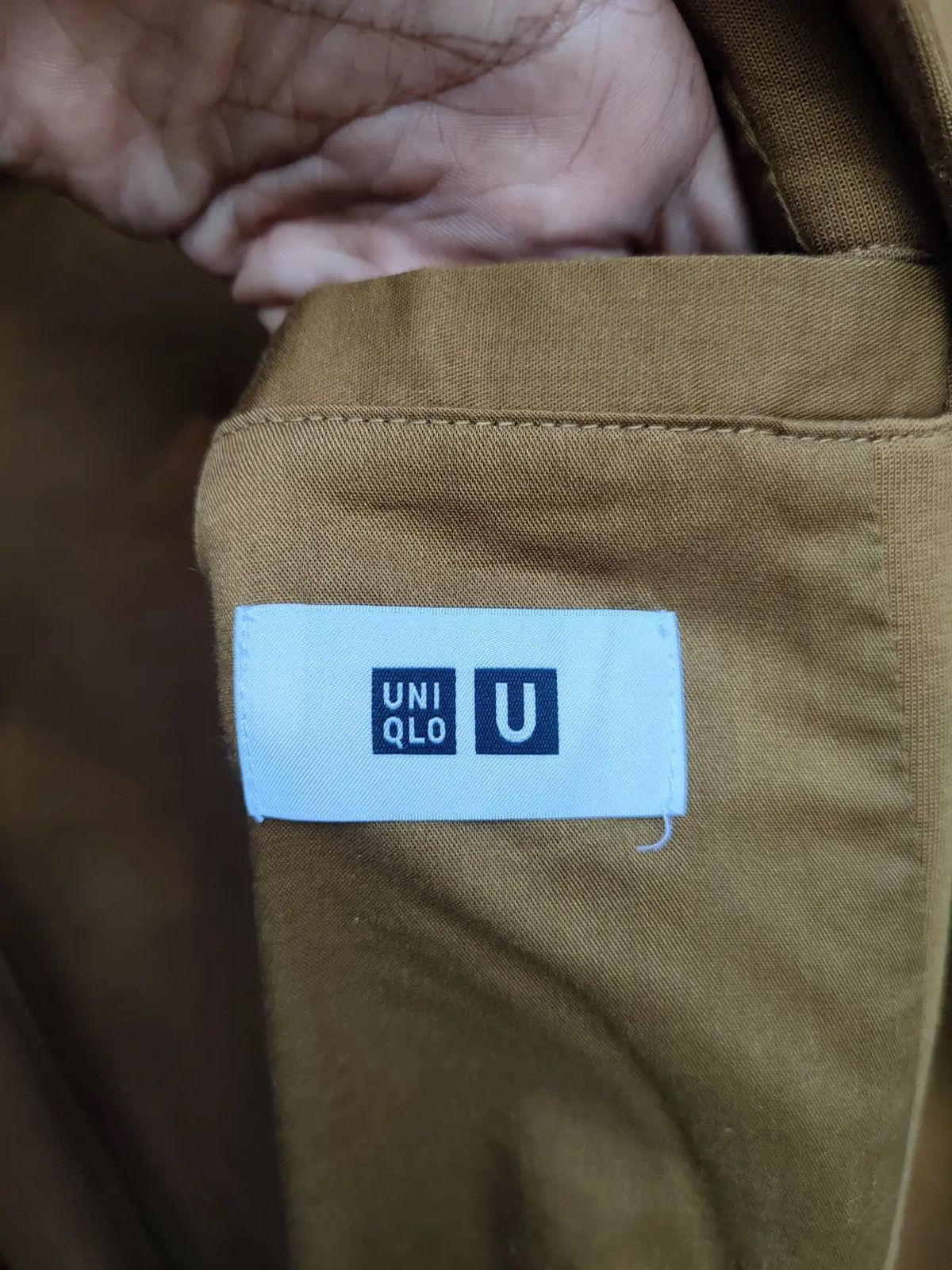 Christophe Lemaire Uniqlo U Camel Brown Minimalist Long Coat – Size L Size US L / EU 52-54 / 3 - 9 Thumbnail