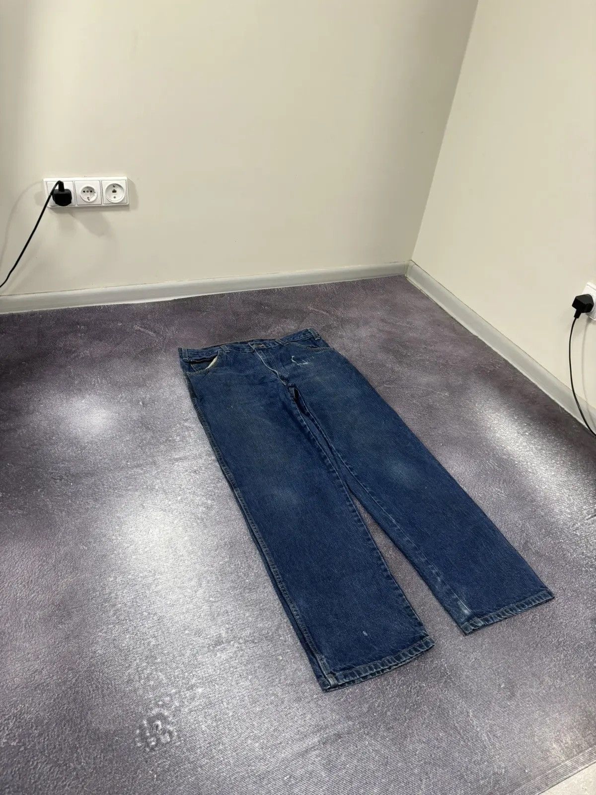Dickies × Vintage Vintage Dickies Y2K Blue Hype Denim Baggy Jeans Size US 36 / EU 52 - 6 Thumbnail