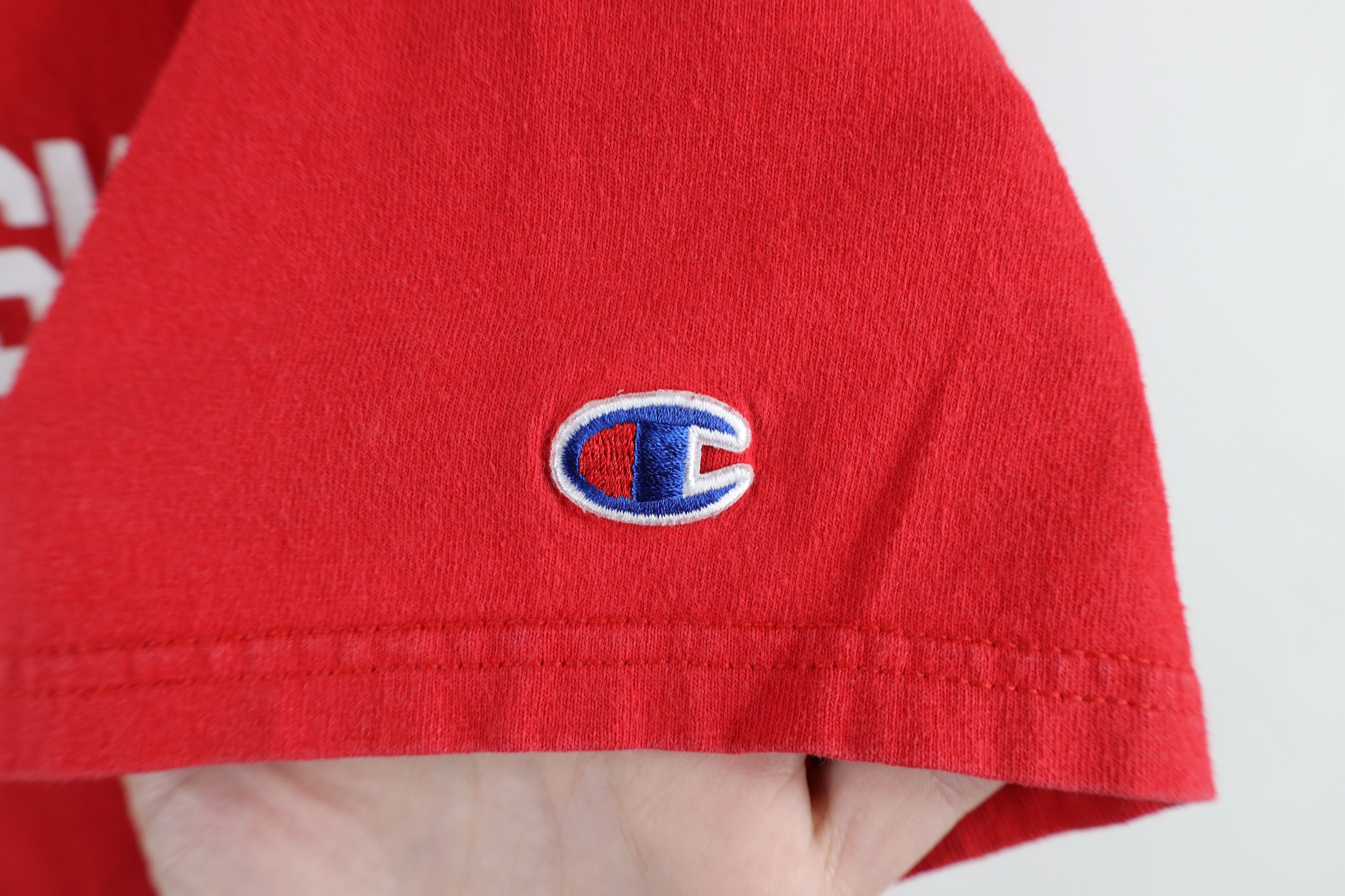 Champion × Vintage Vintage Champion University of Nebraska T-Shirt Red Size US M / EU 48-50 / 2 - 4 Thumbnail