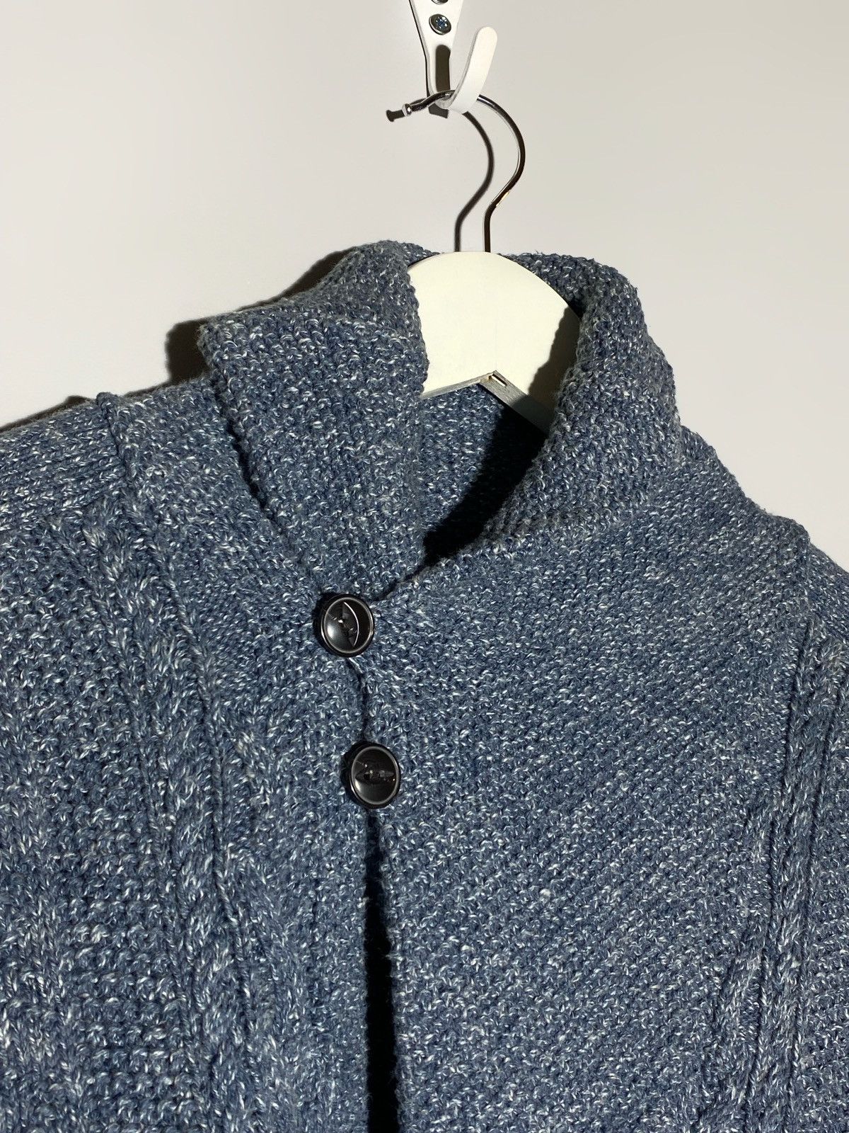 Vintage Ralph Lauren Denim & Supply Cable Knit Men’s Cardigan Size US S / EU 44-46 / 1 - 7 Thumbnail